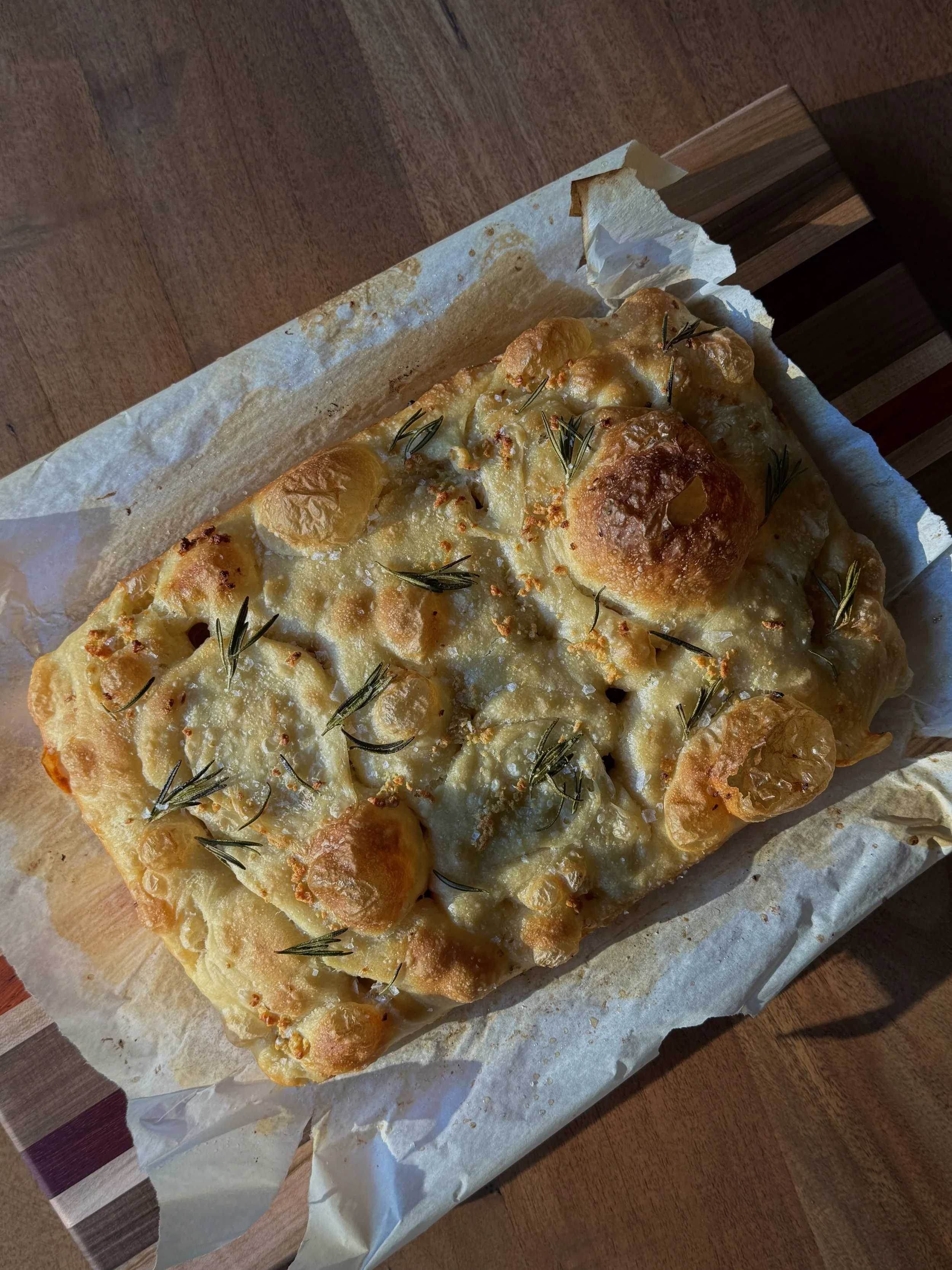 Rosemary Garlic Focaccia 