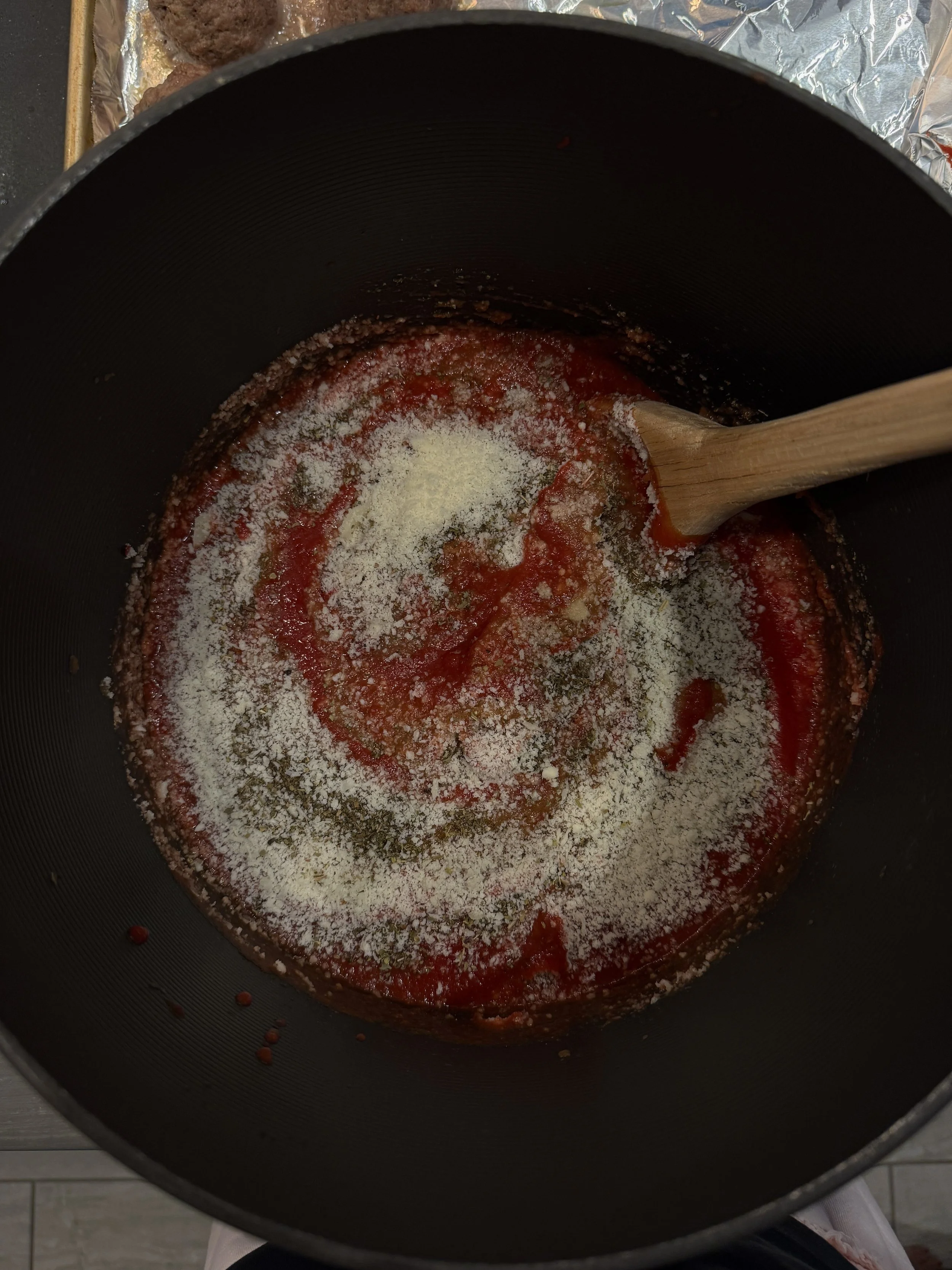DePalma Family Sauce + Meatballs