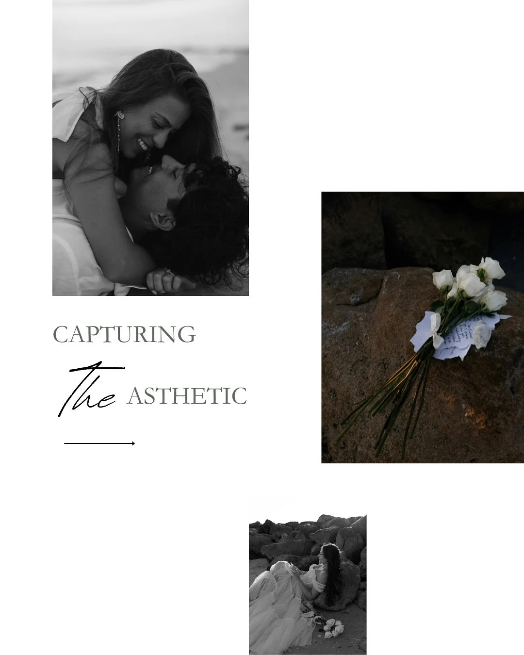 A sneak peak at my design process - 

I start off with the inspiration behind your brand. This is where I dive into what your goals are, if you have a vision for your website, and what makes you different from your competitors. Learning your story tr
