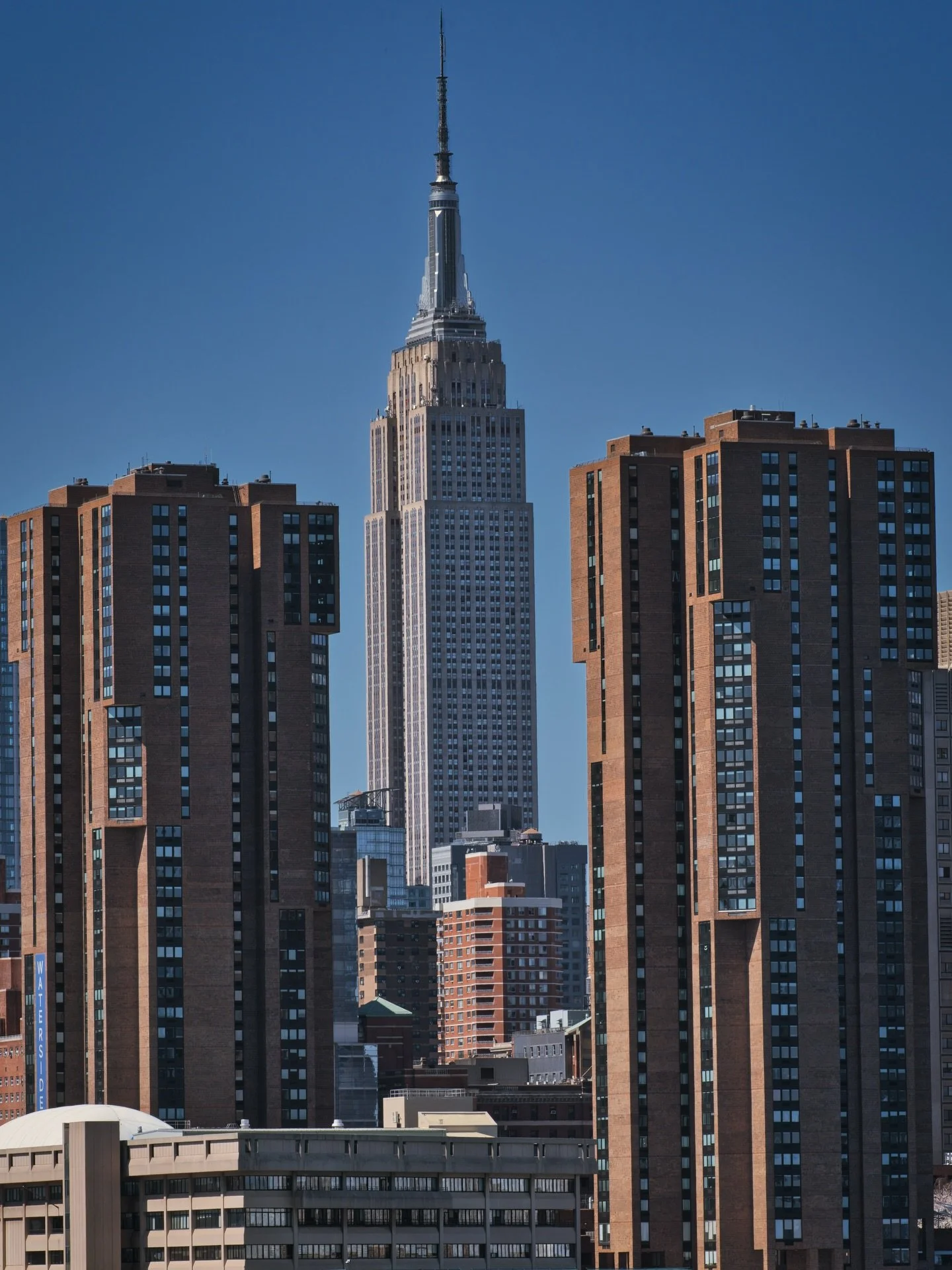 📍 New York, NY, USA

Today a view of the Empire State Building viewed from a boat tour around Manhattan.

Empire State Building, steel-framed skyscraper rising 102 stories that was completed in New York City in 1931 and was the tallest building in t