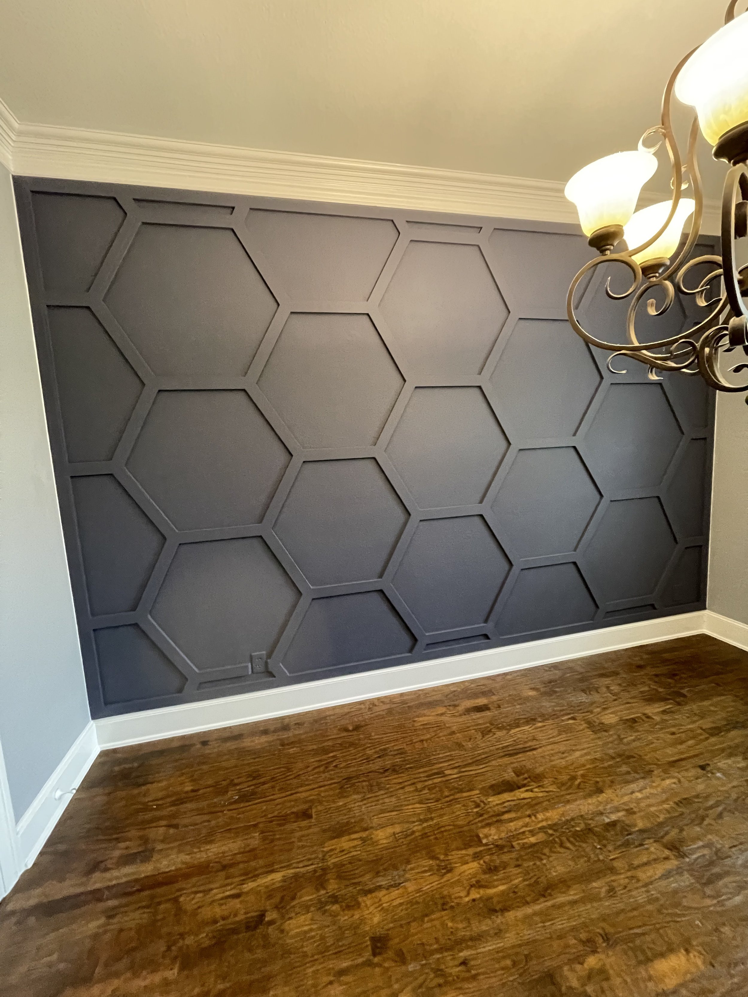 Custom Accent Walls, Cumberland Crossing Estates, Allen, TX