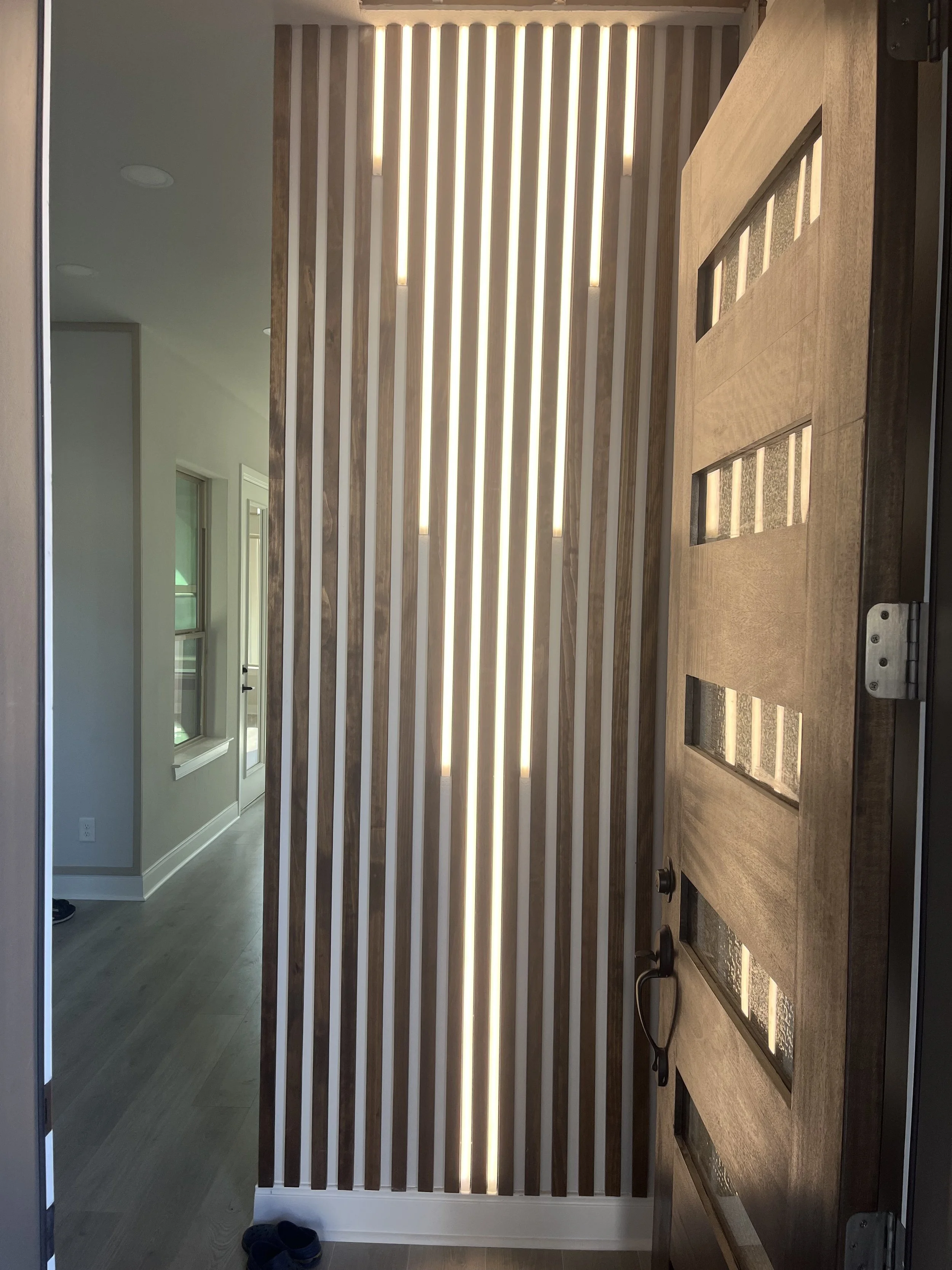 Light Up Entry Wall Princeton TX