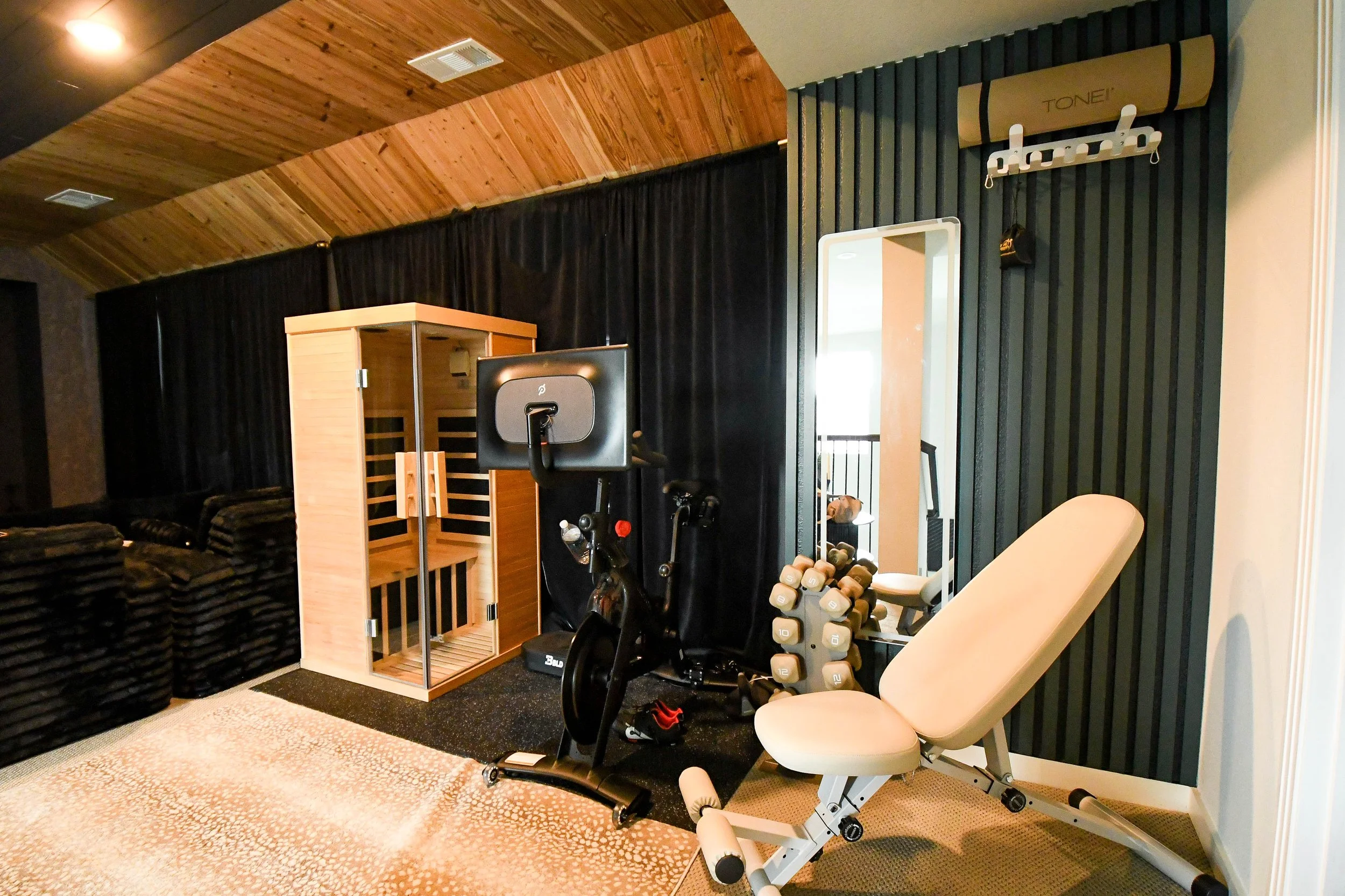 Loft and Movie Theater Design in Celina TX