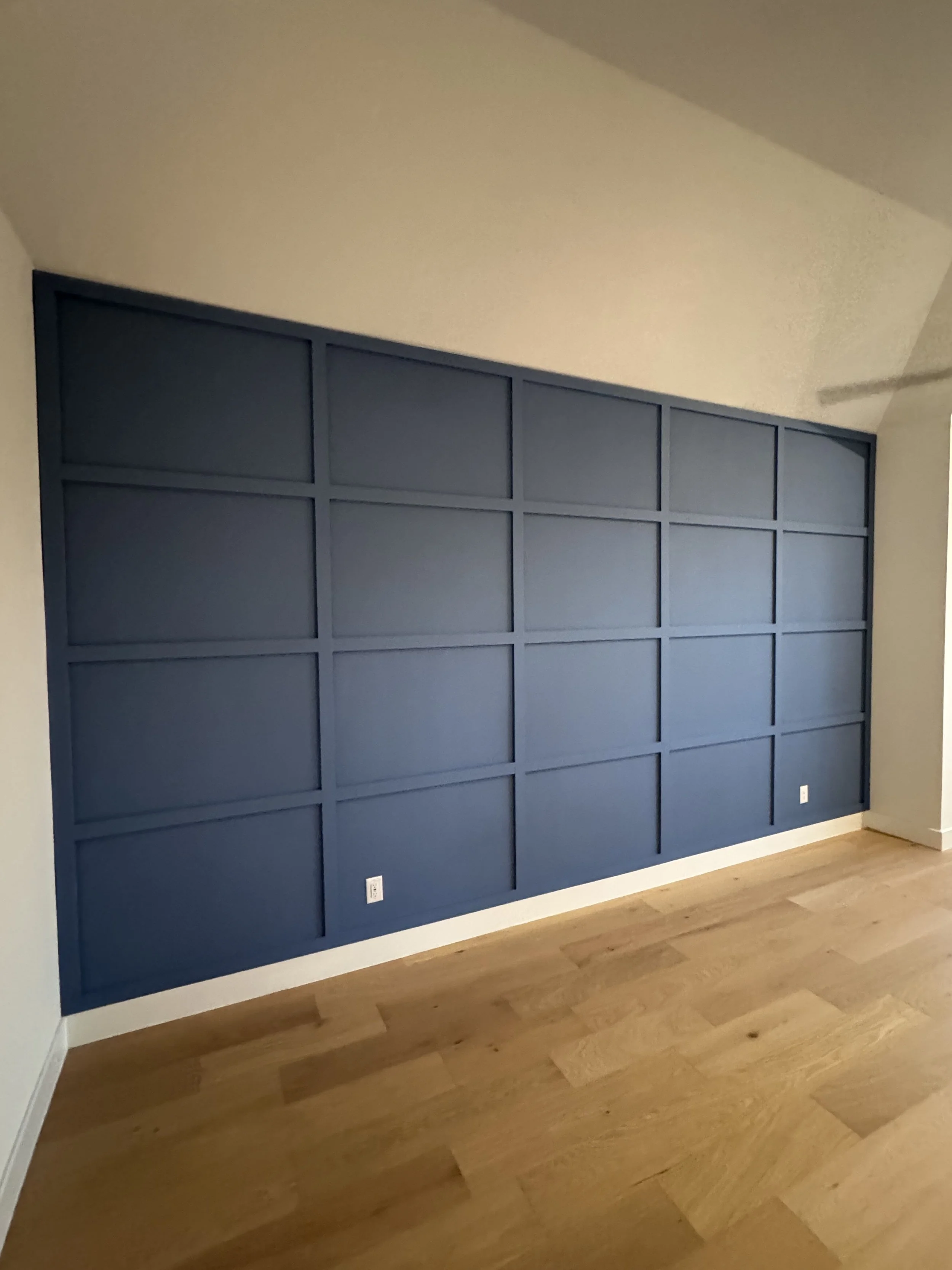 Custom Accent Wall in Estes Park, Fort Worth, TX