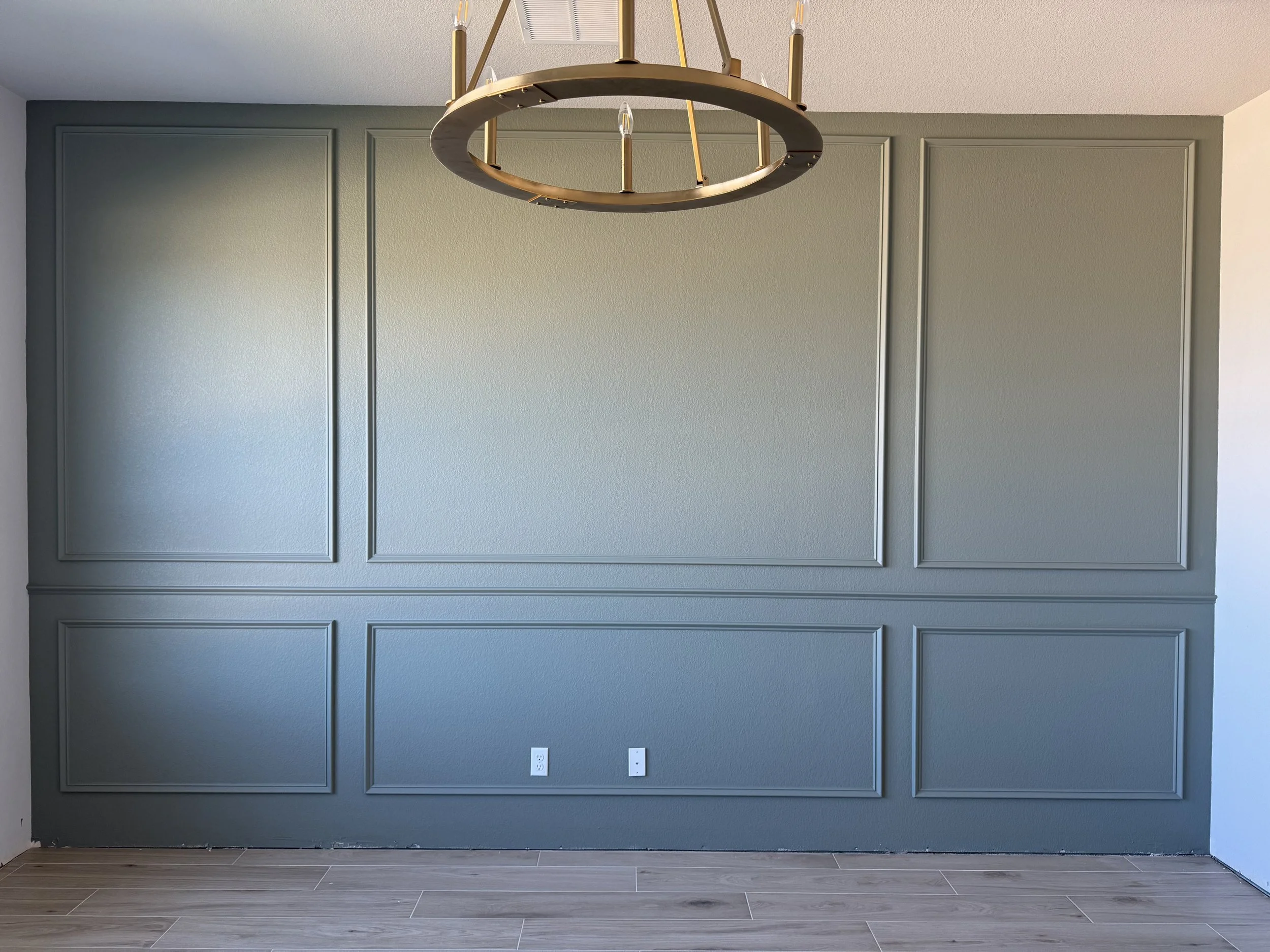 Wainscoating and Trim in Sanbrock Ranch Aubrey TX