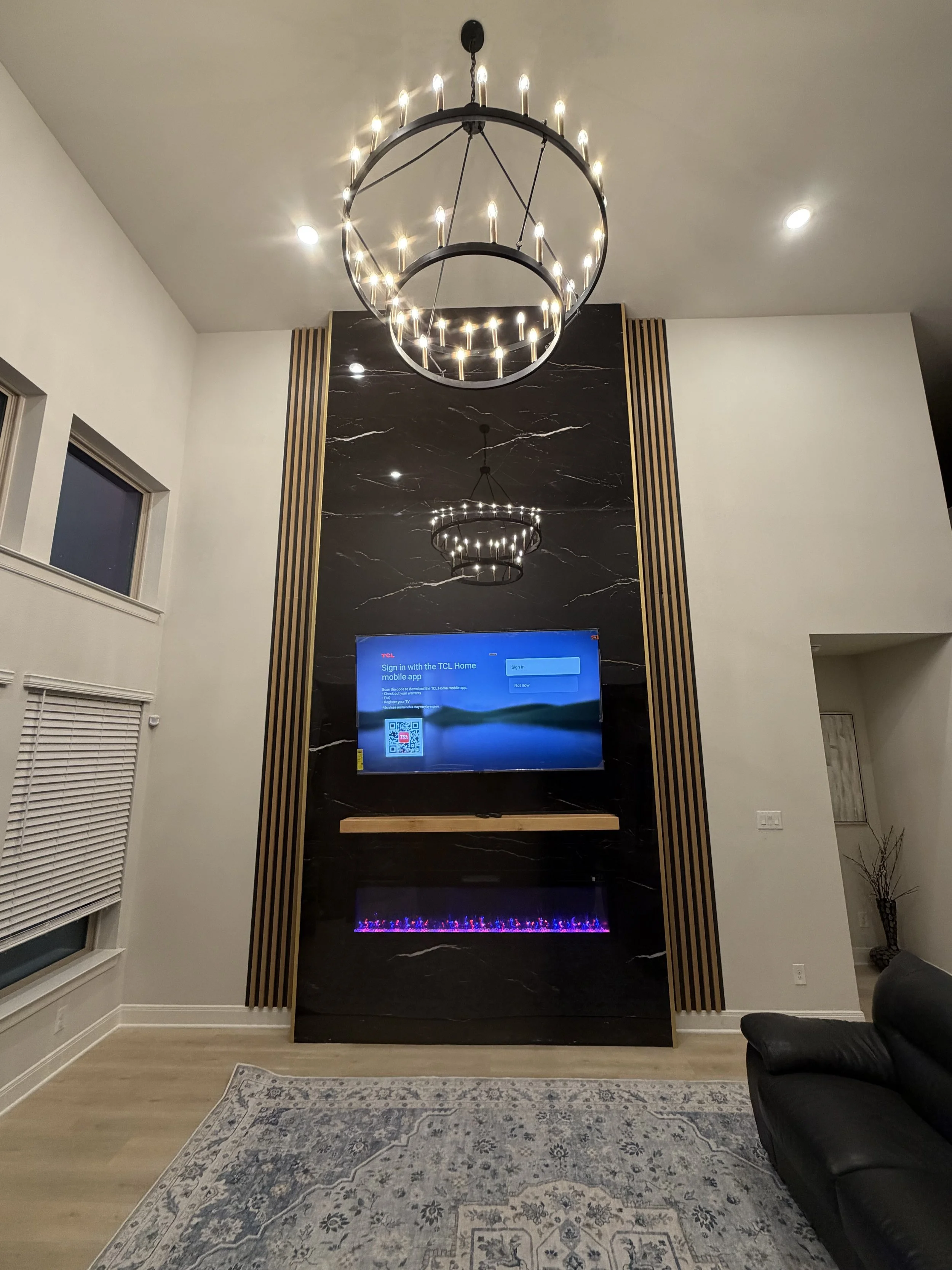 Fireplace Design in Sutton Fields Celina TX