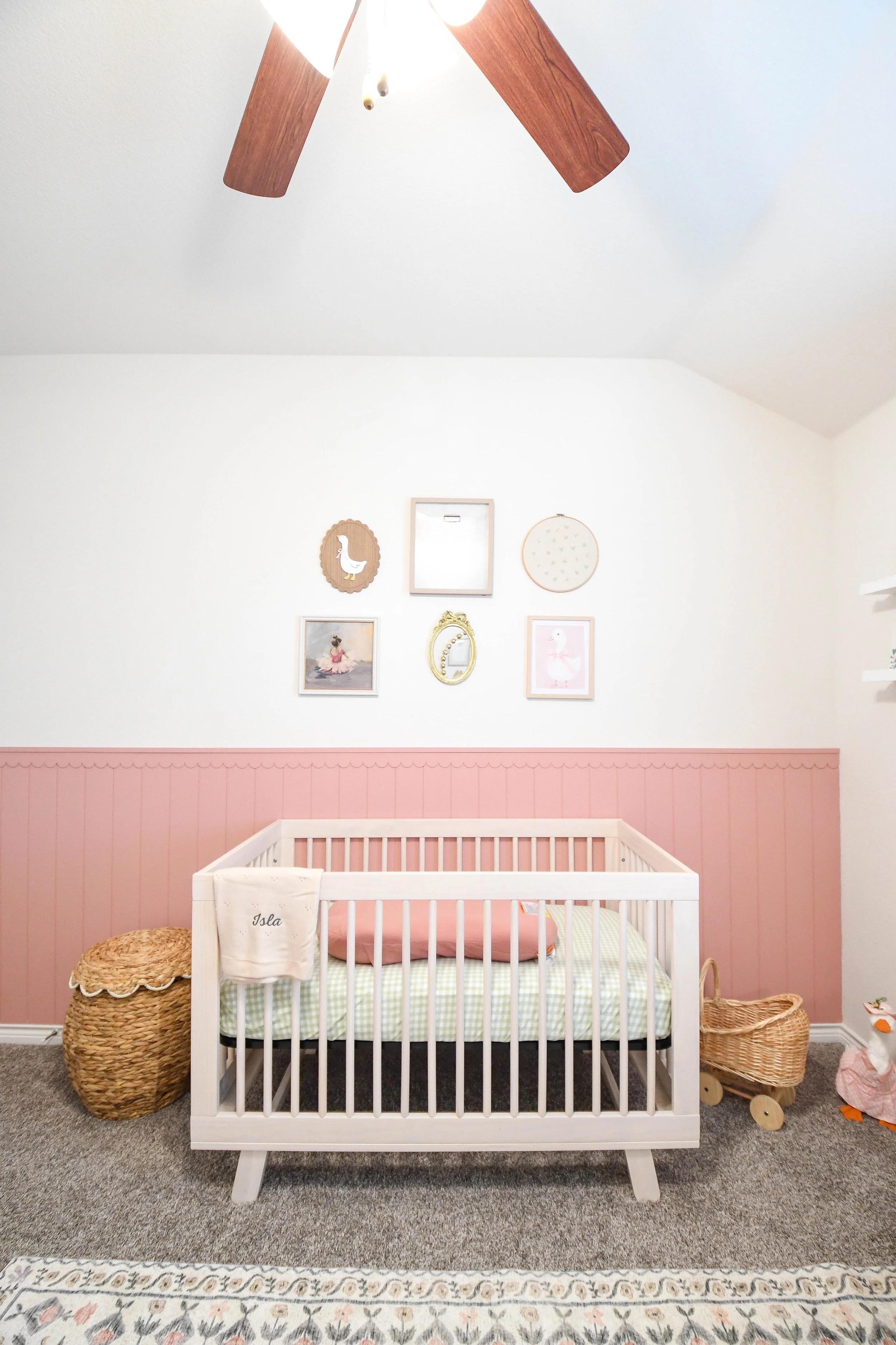Nursery Remodel and Interior Design in the colony tx