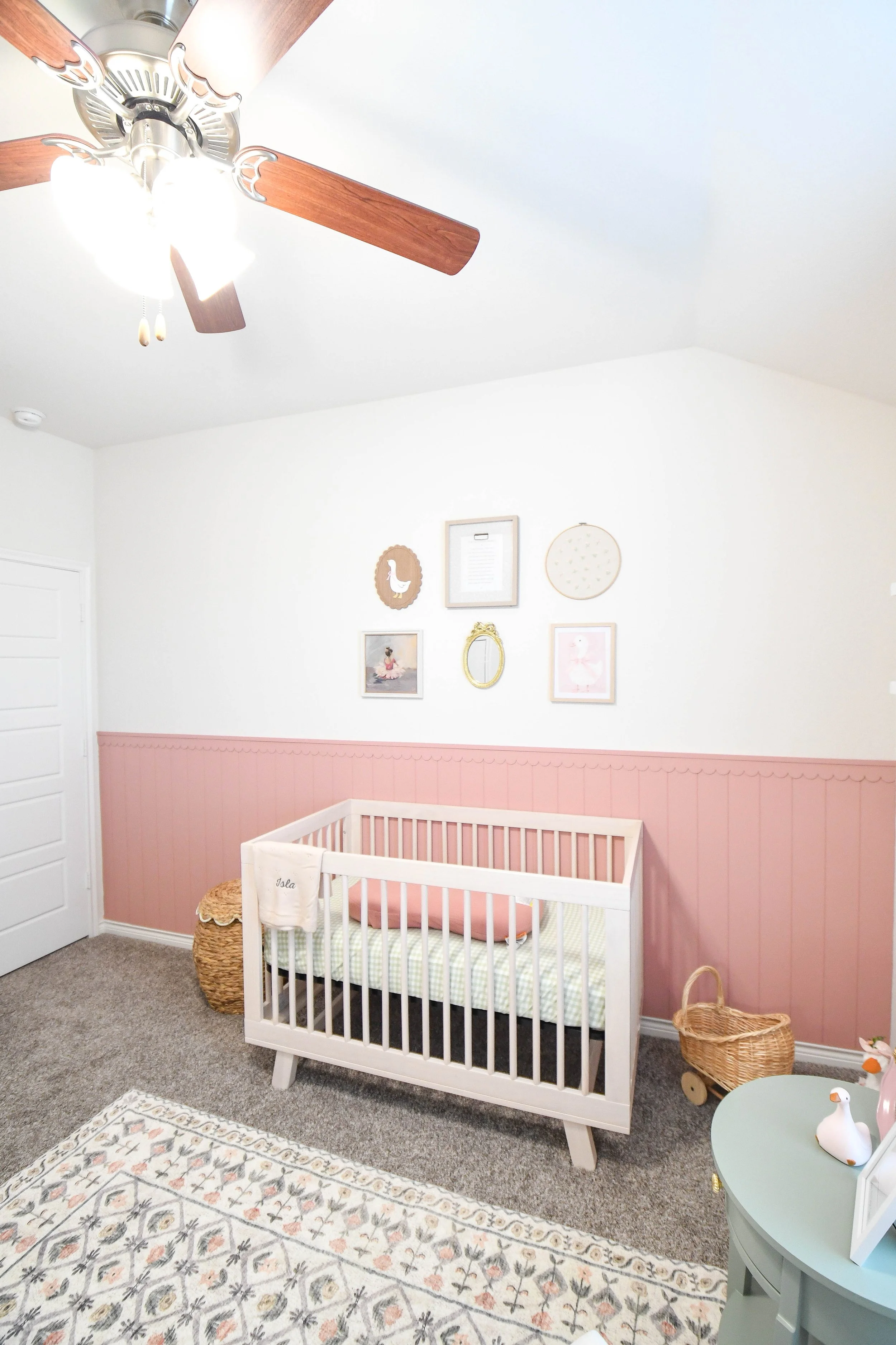 Nursery Remodel and Interior Design in the colony tx