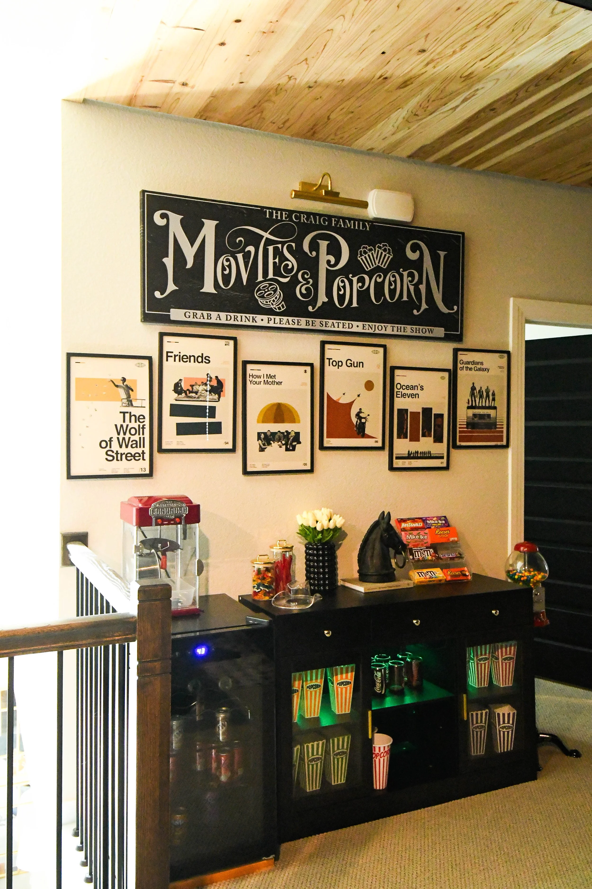 Loft and Movie Theater Design in Celina TX