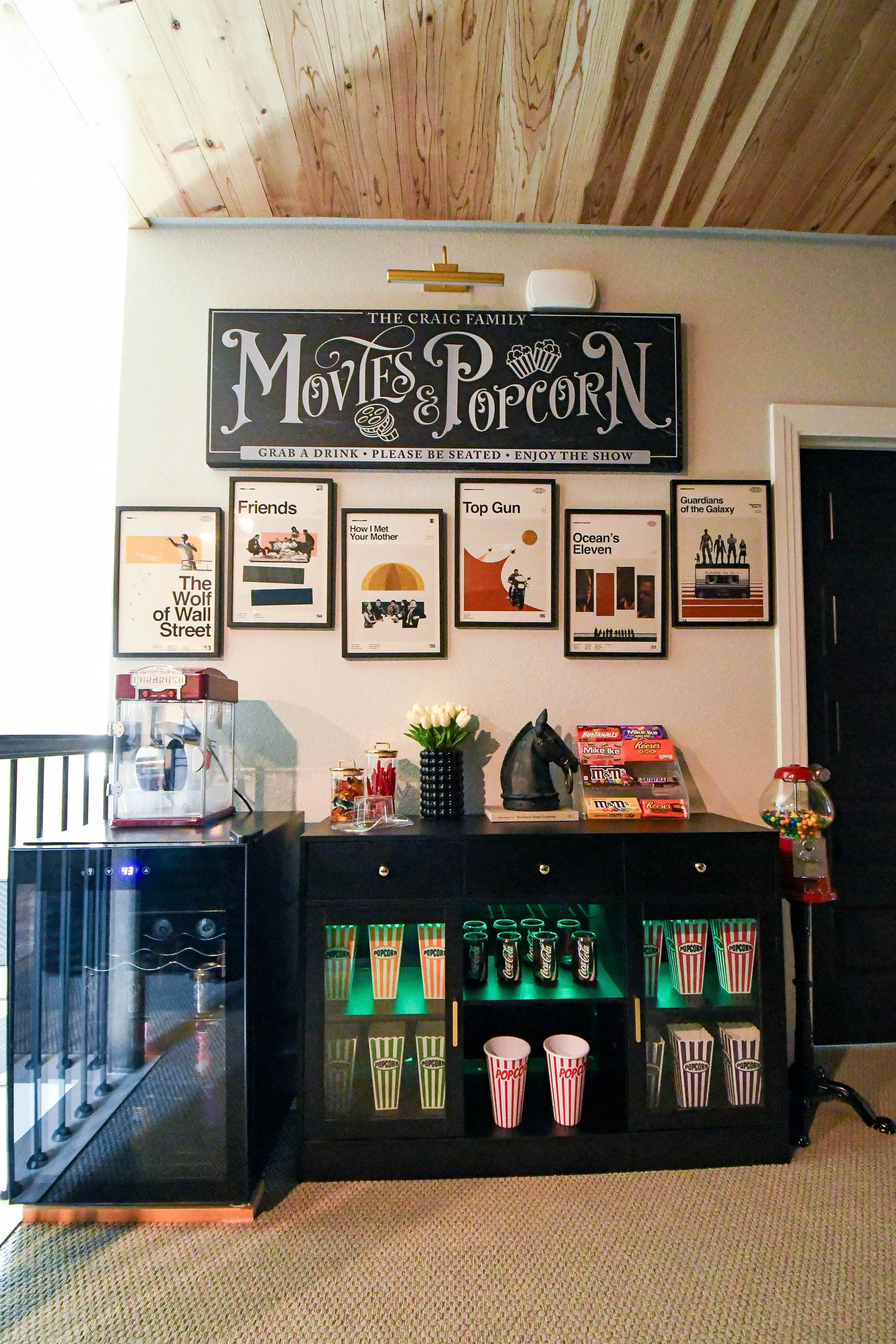 Loft and Movie Theater Design in Celina TX