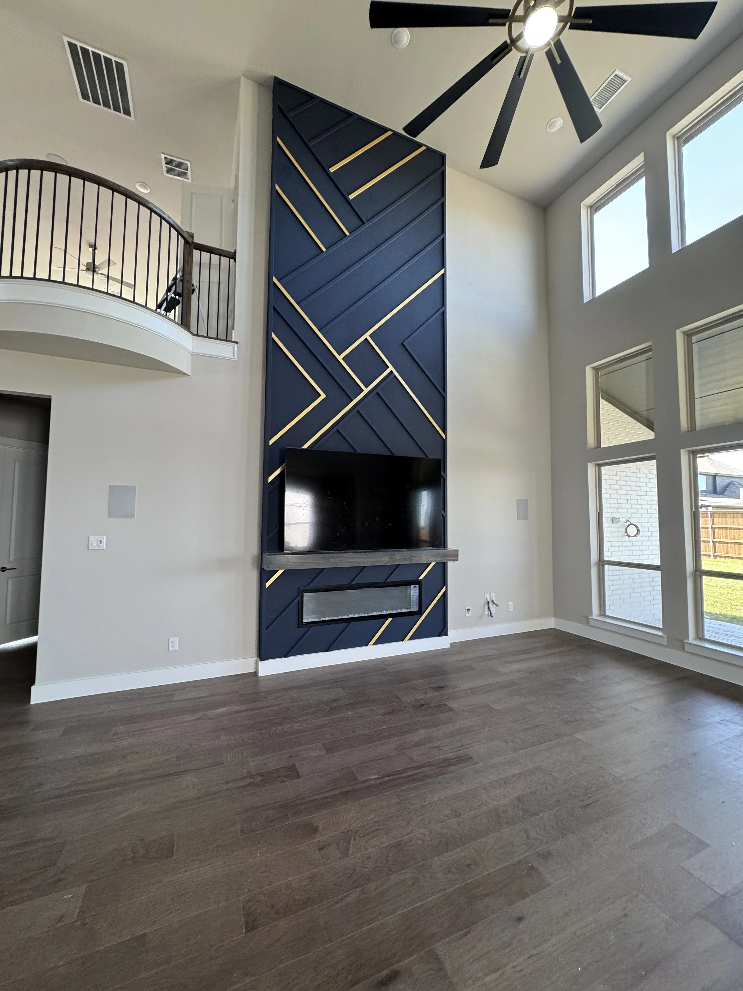 Fireplace Design in Montserrat Fort Worth TX