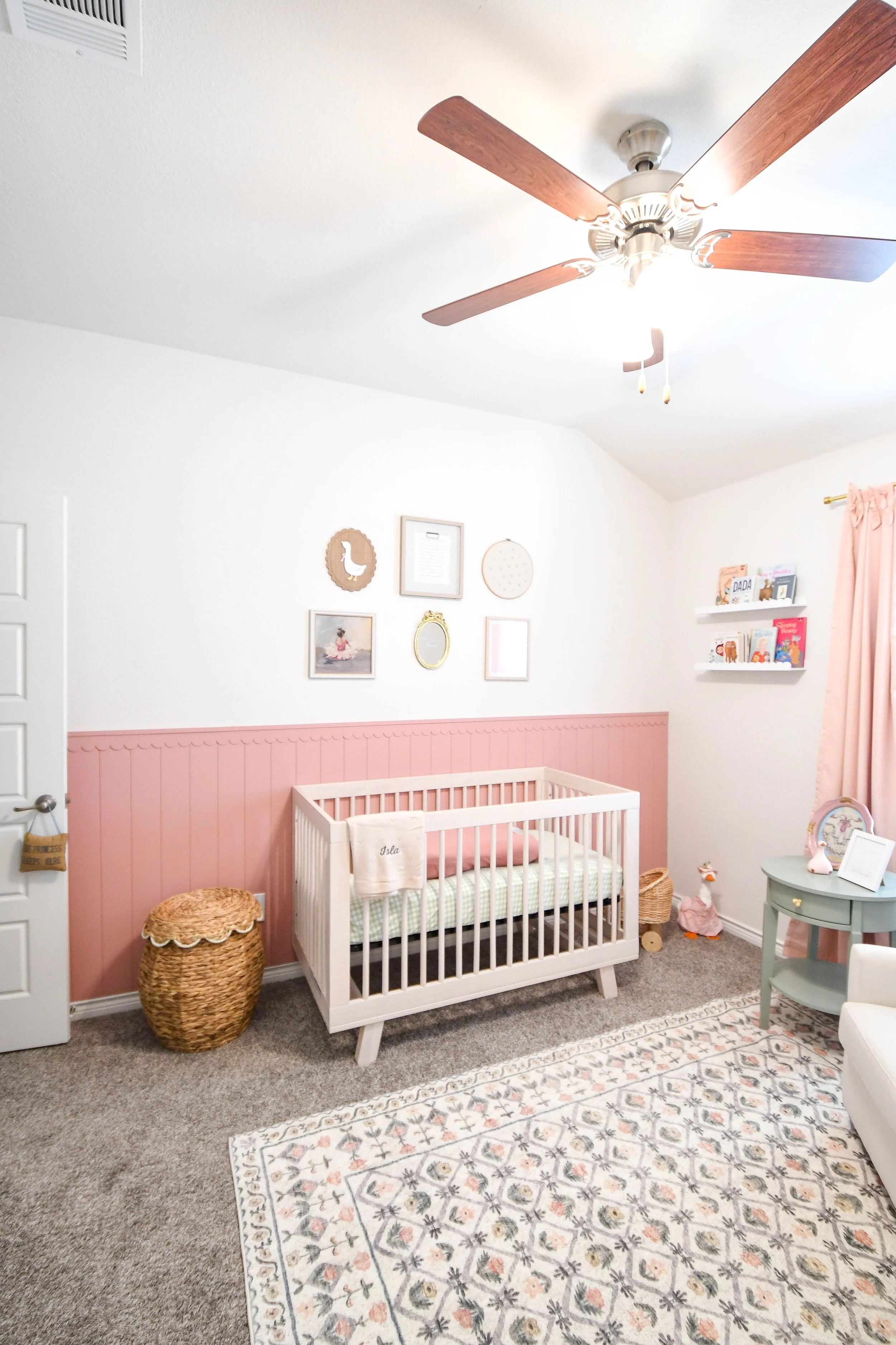 Nursery Remodel and Interior Design in the colony tx