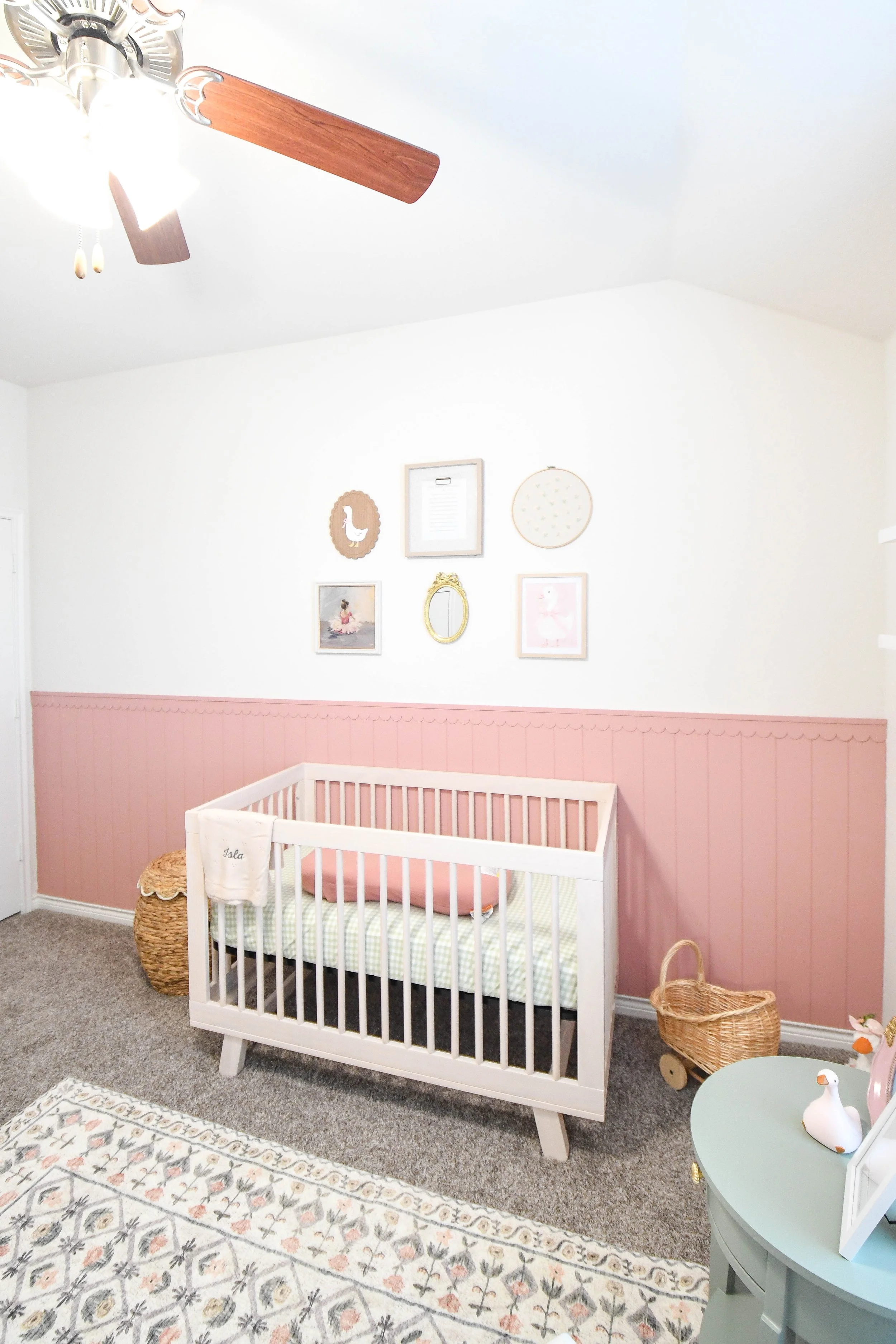 Nursery Remodel and Interior Design in the colony tx