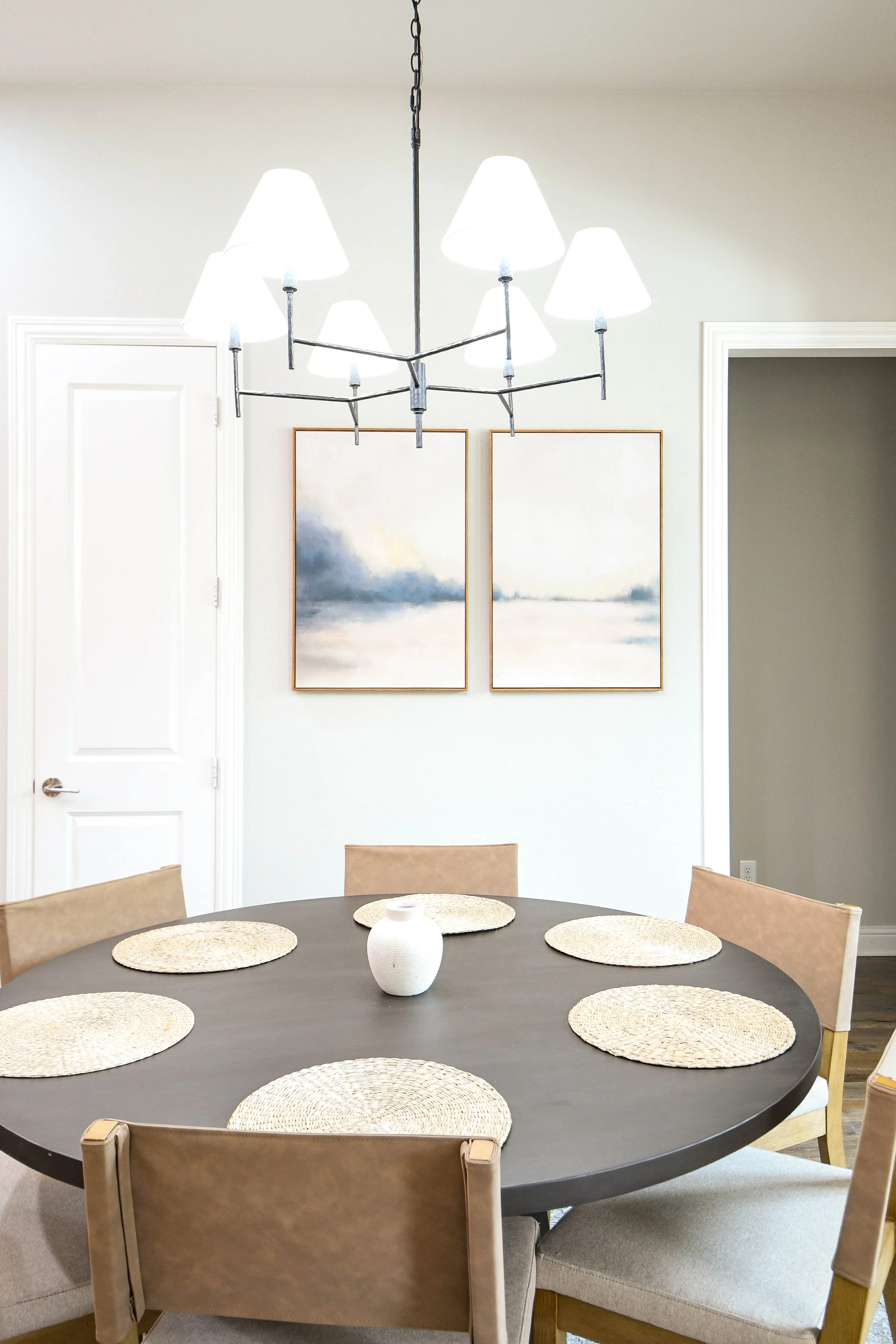 Interior Design Dining Room, Vaquero Estates in Keller, TX