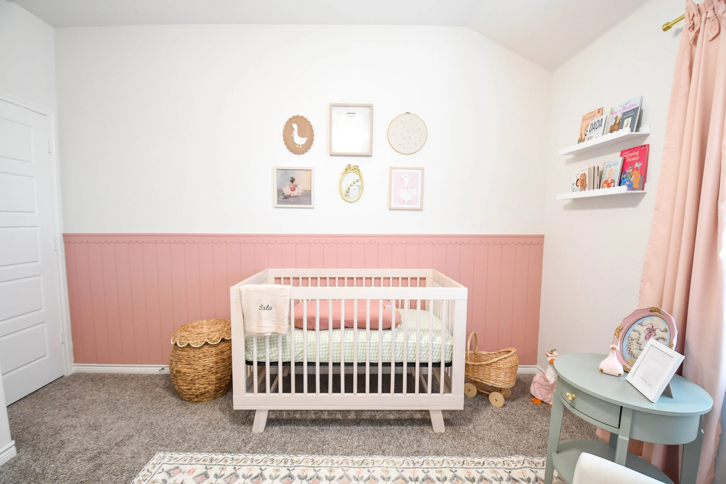 Nursery Remodel and Interior Design in the colony tx