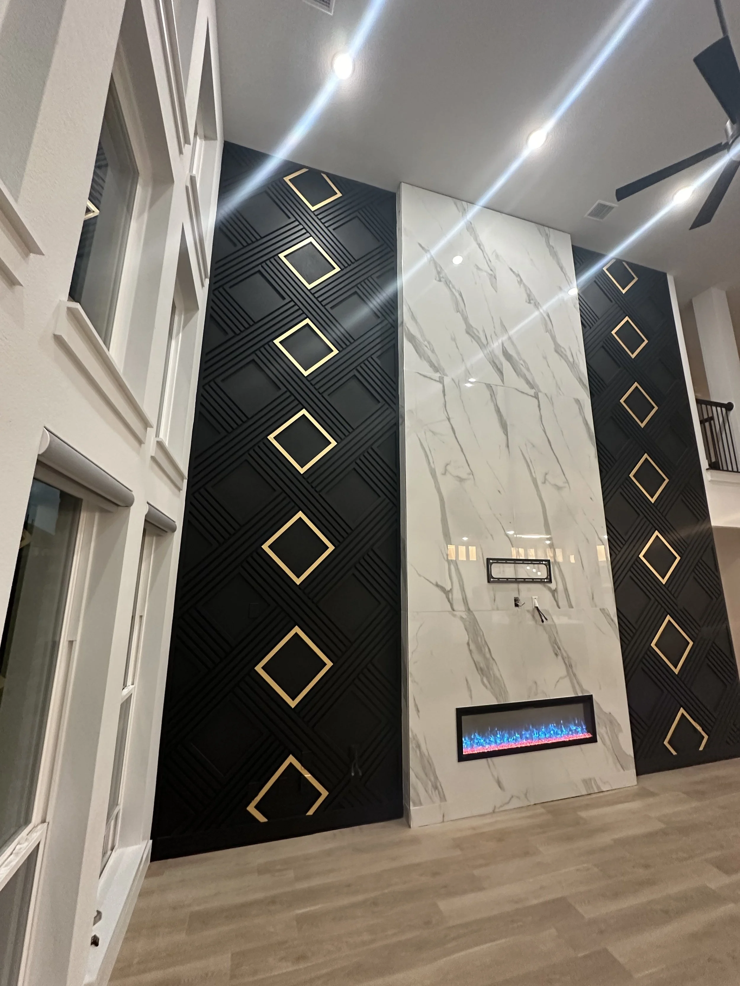 Fireplace Design in Starwood Frisco TX