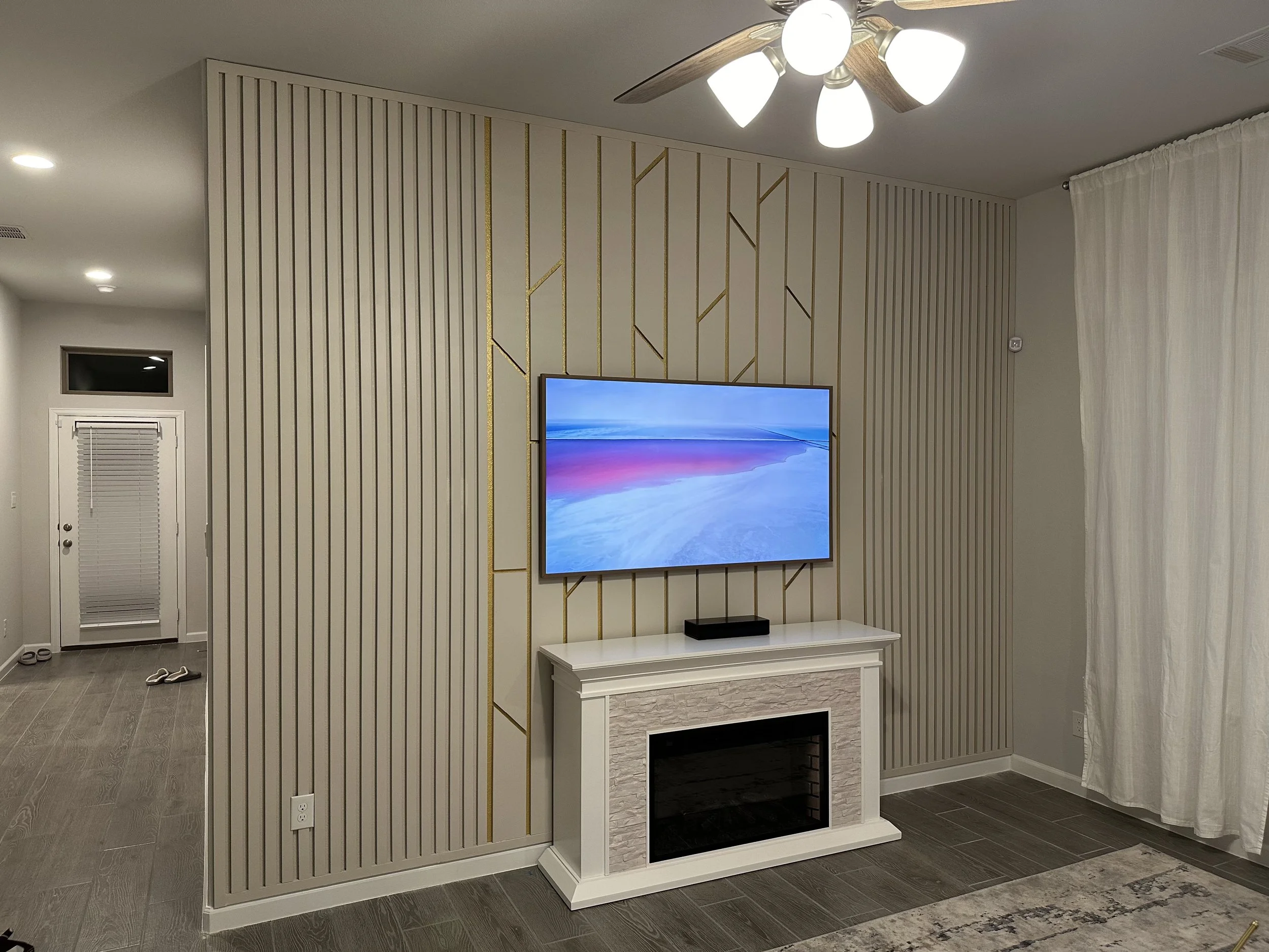 Custom Accent Walls,Shaddock Park, Allen, TX