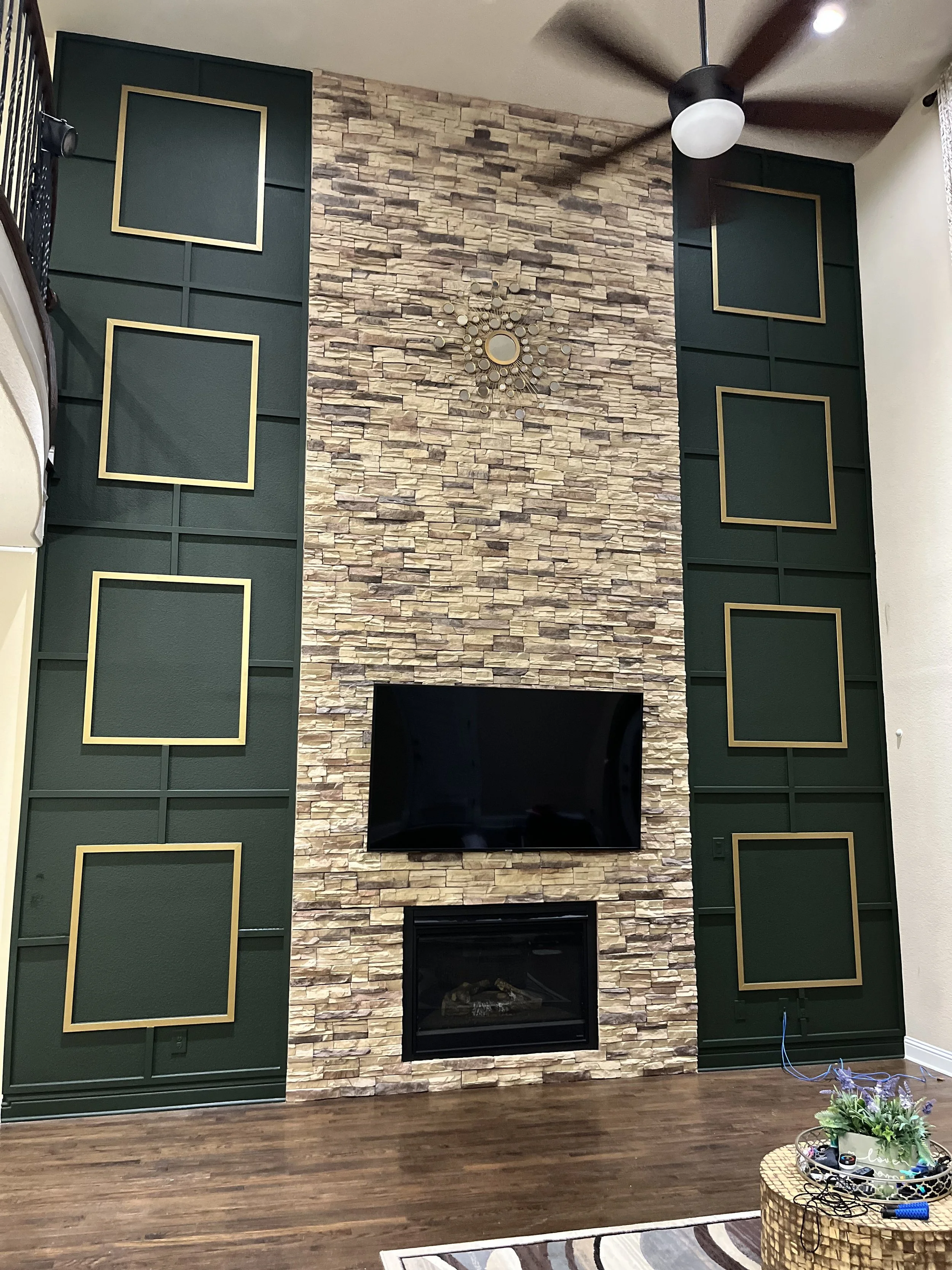 Fireplace Design in Starwood Frisco TX