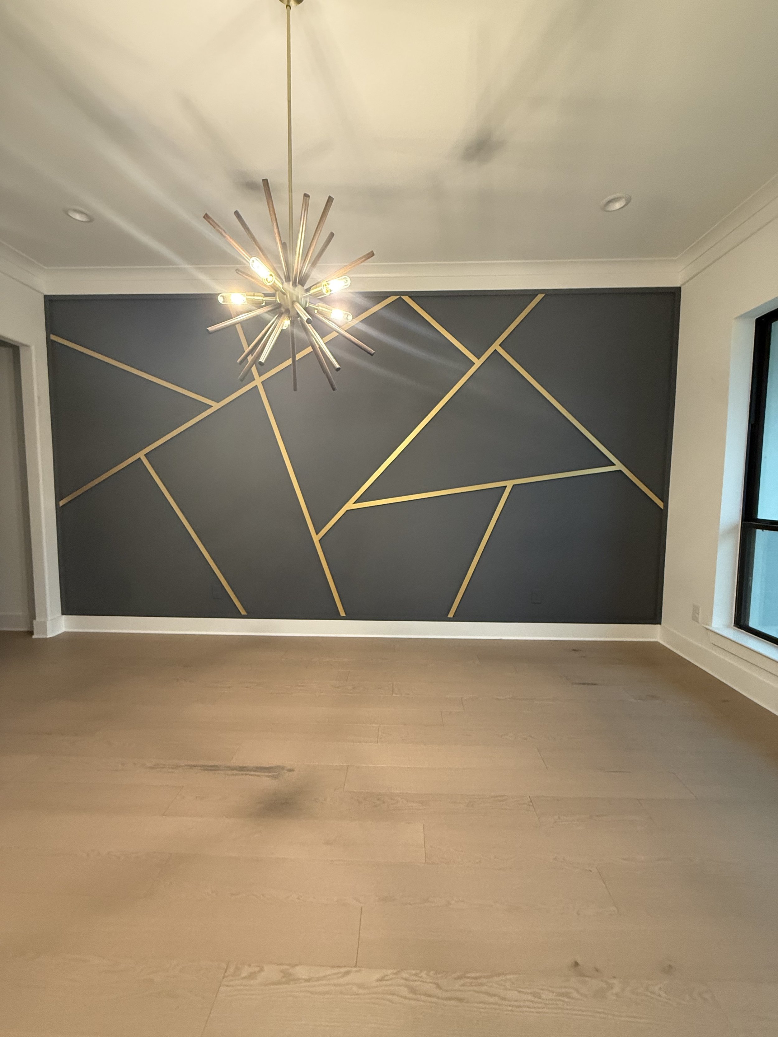 Custom Accent Wall in Frisco Hills, Frisco, TX