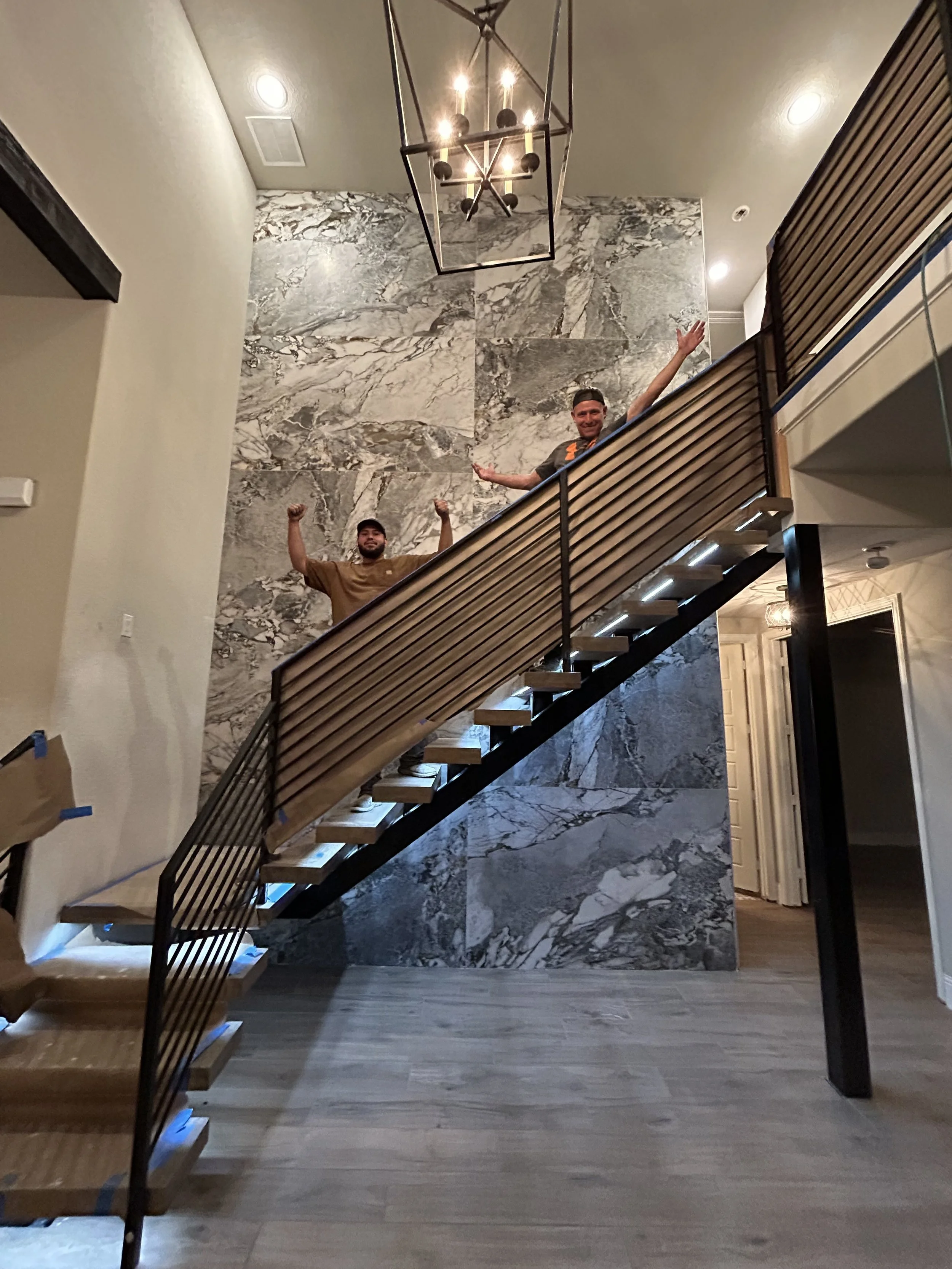 Fireplace Design in Whitley Place Prosper TX 