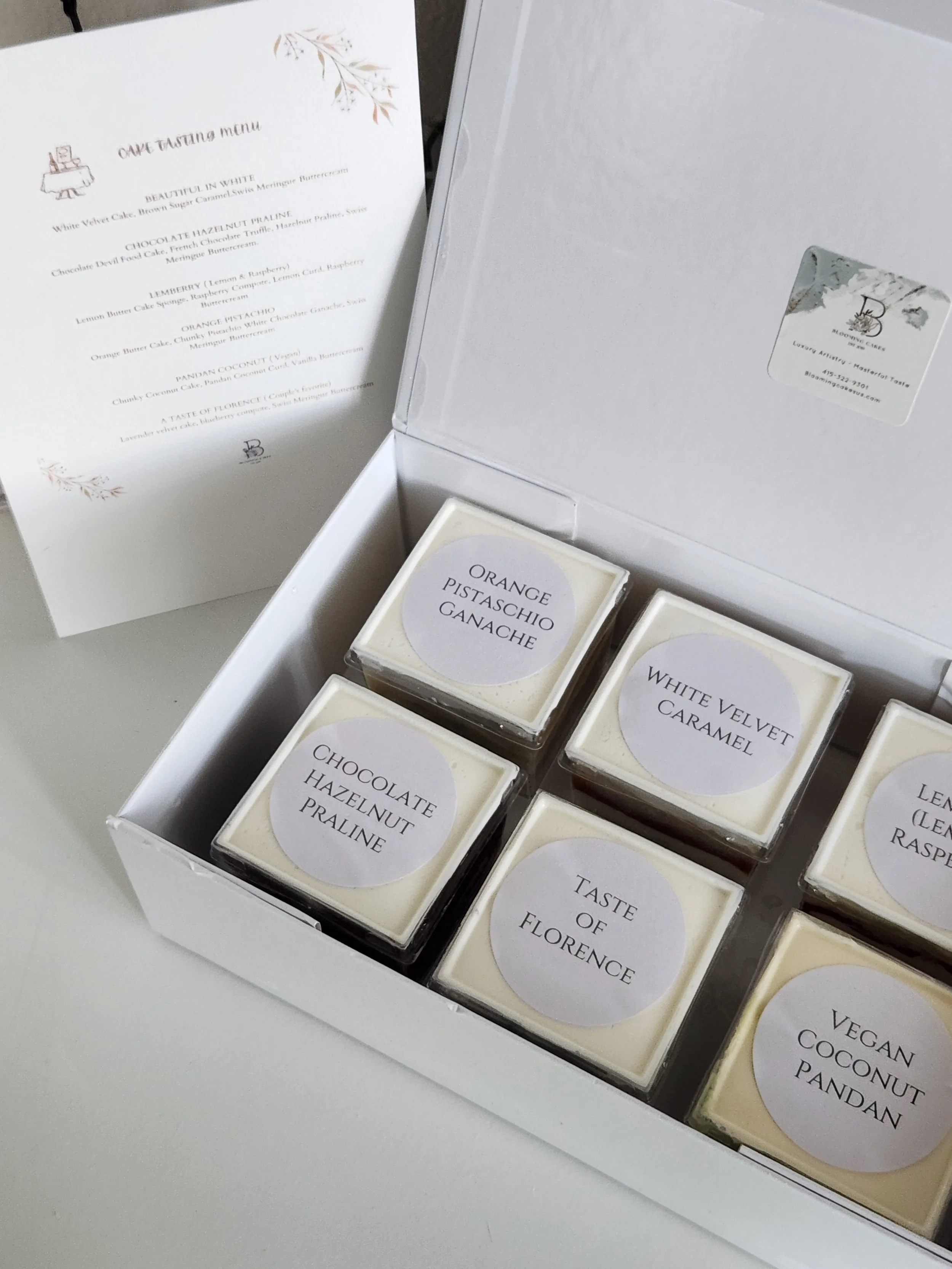 Virtual Cake Tasting Experience