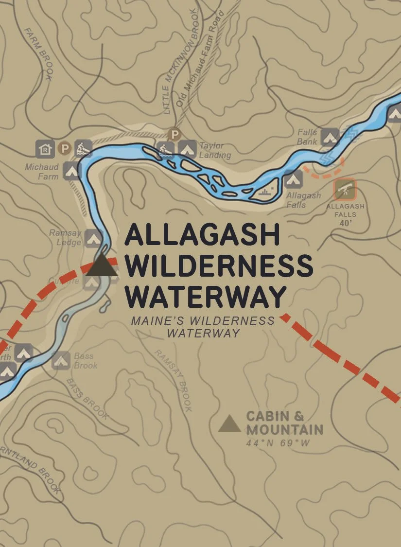 Exploring Allagash WIlderness Waterway, Maine