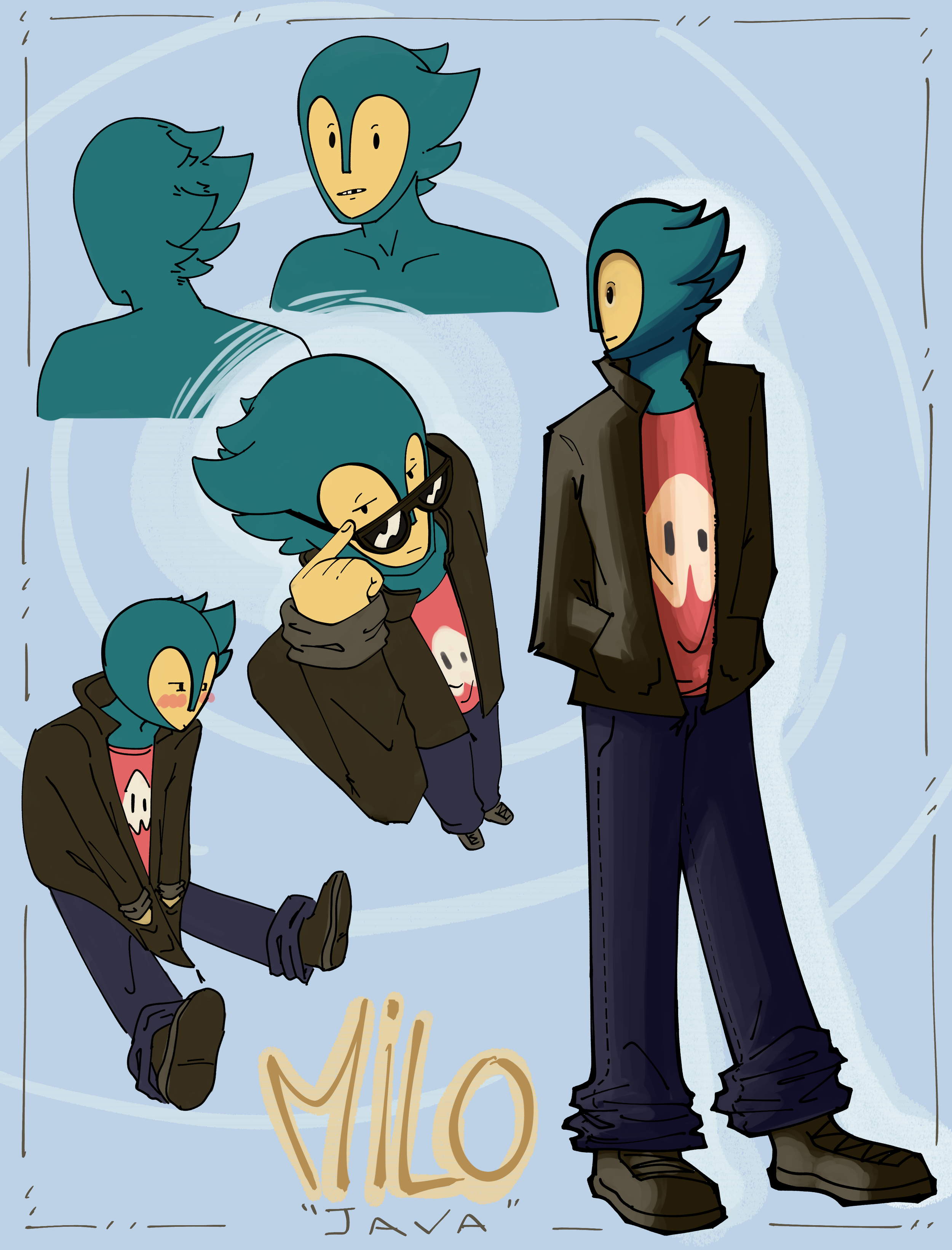 Milo ref sheet