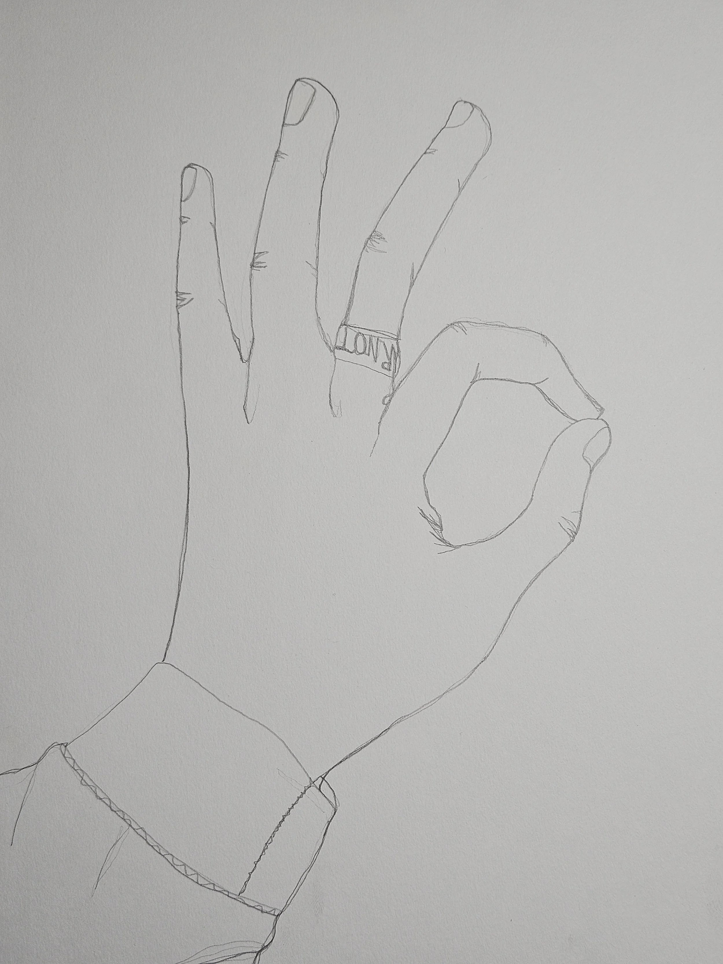 art 2 - left hand contour