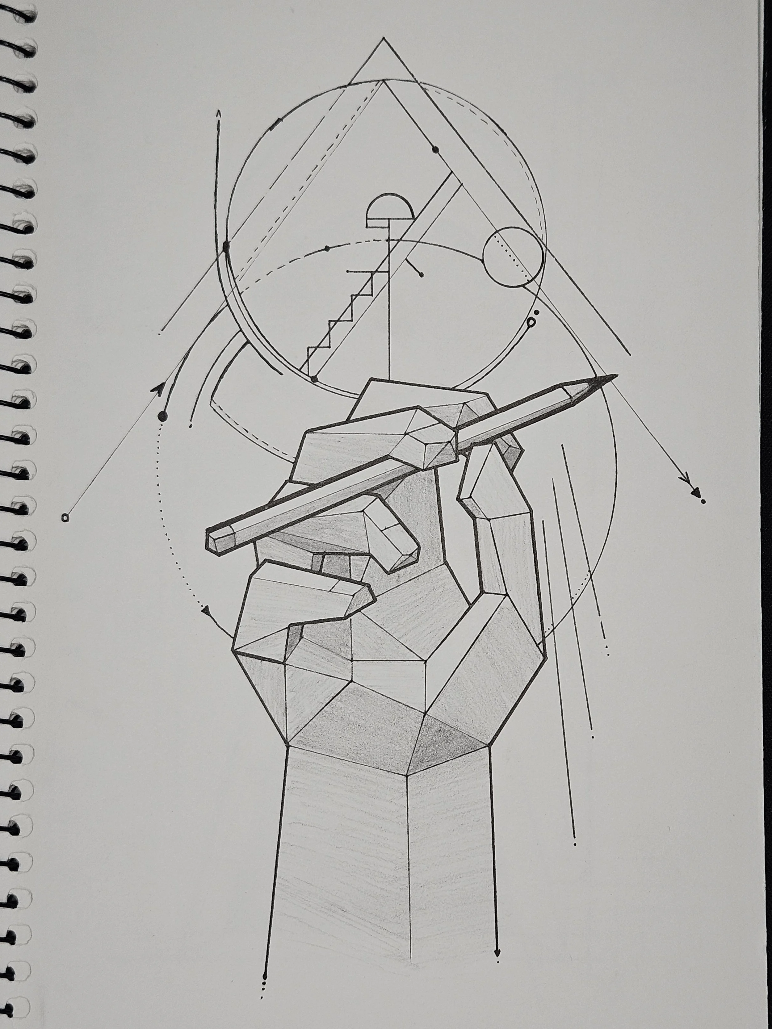 art 1 - stylized hand