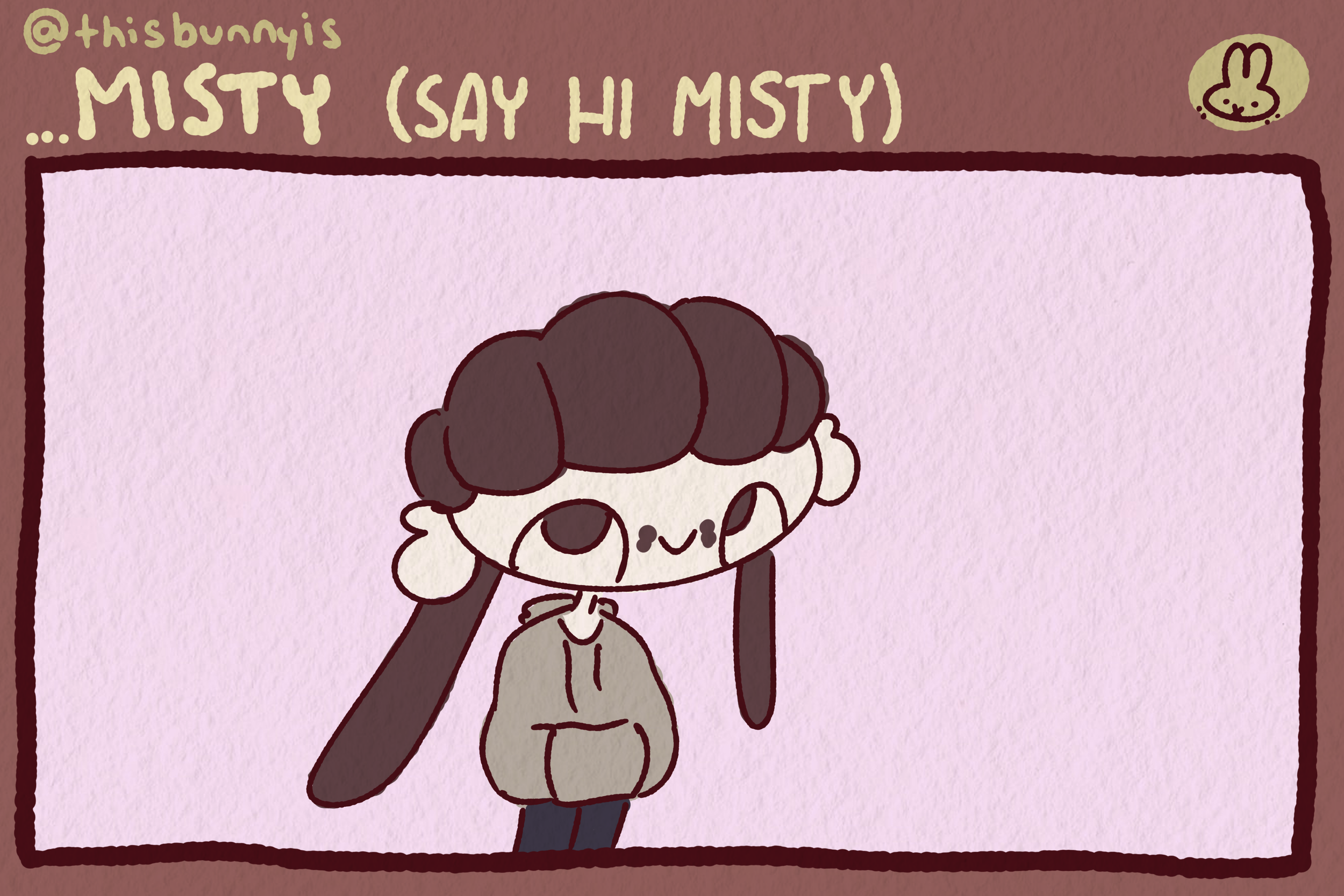 thisbunnyis... misty