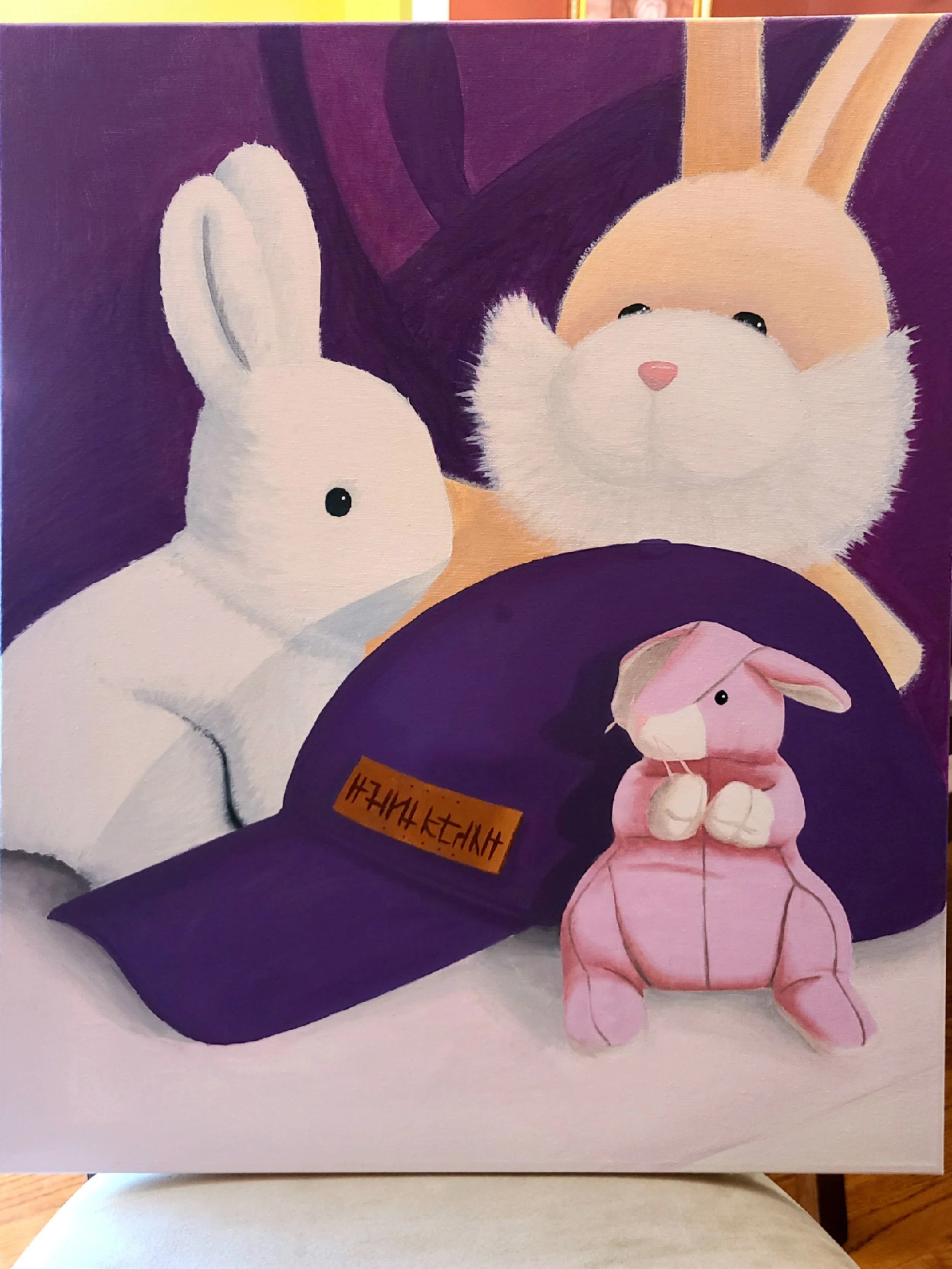 intro painting - personal still life