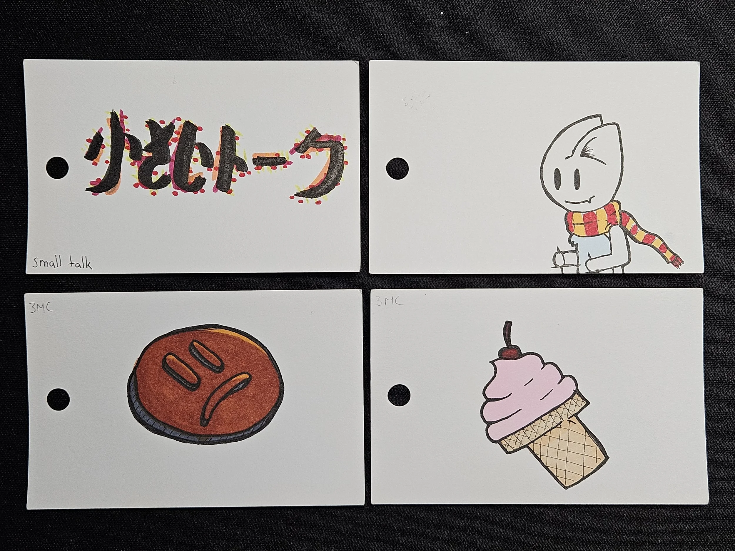 BLEED THRU 2 - "3MC" stands for 3 Marker Challenge