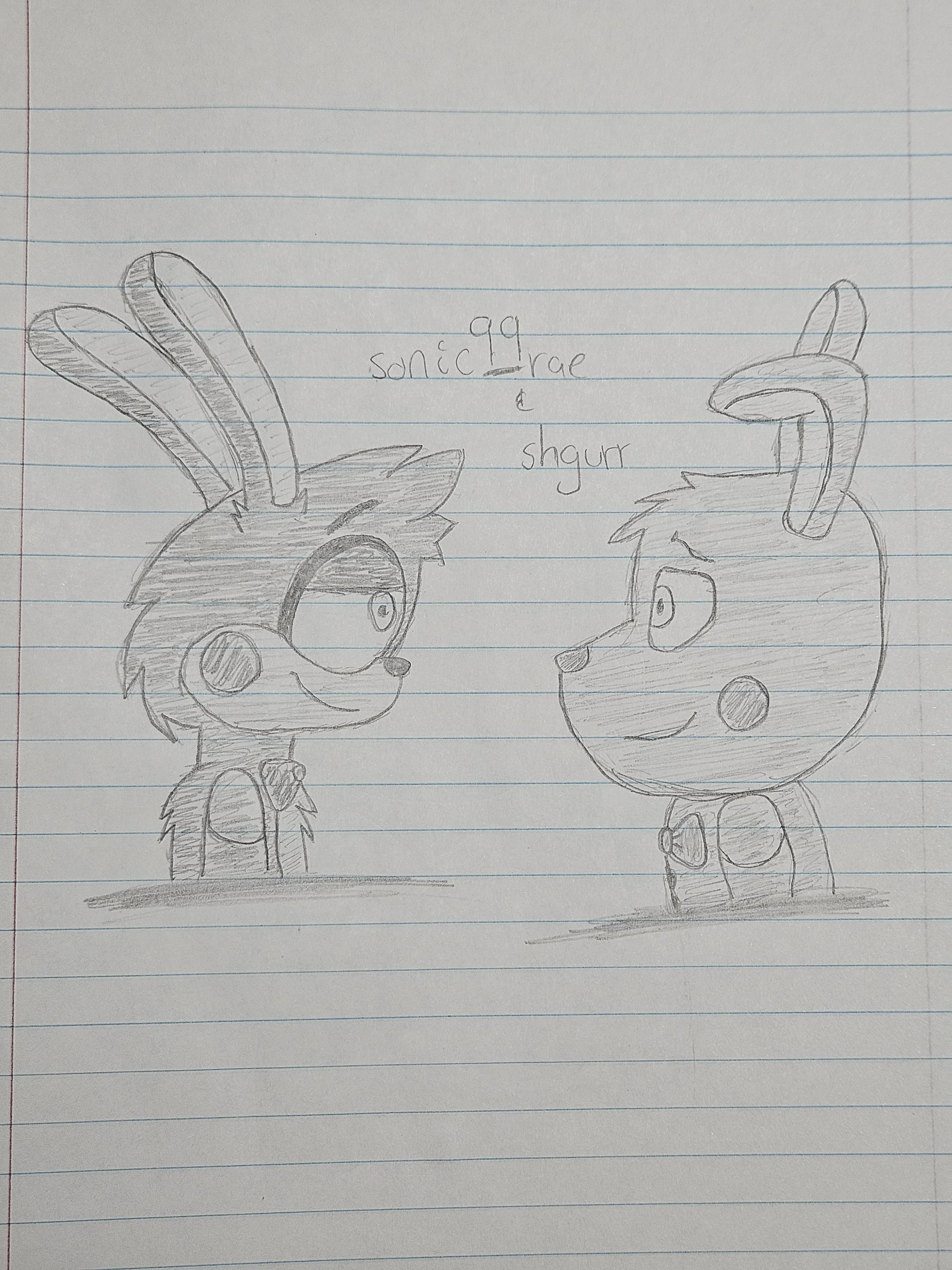 idk why i drew them looking at each other like that