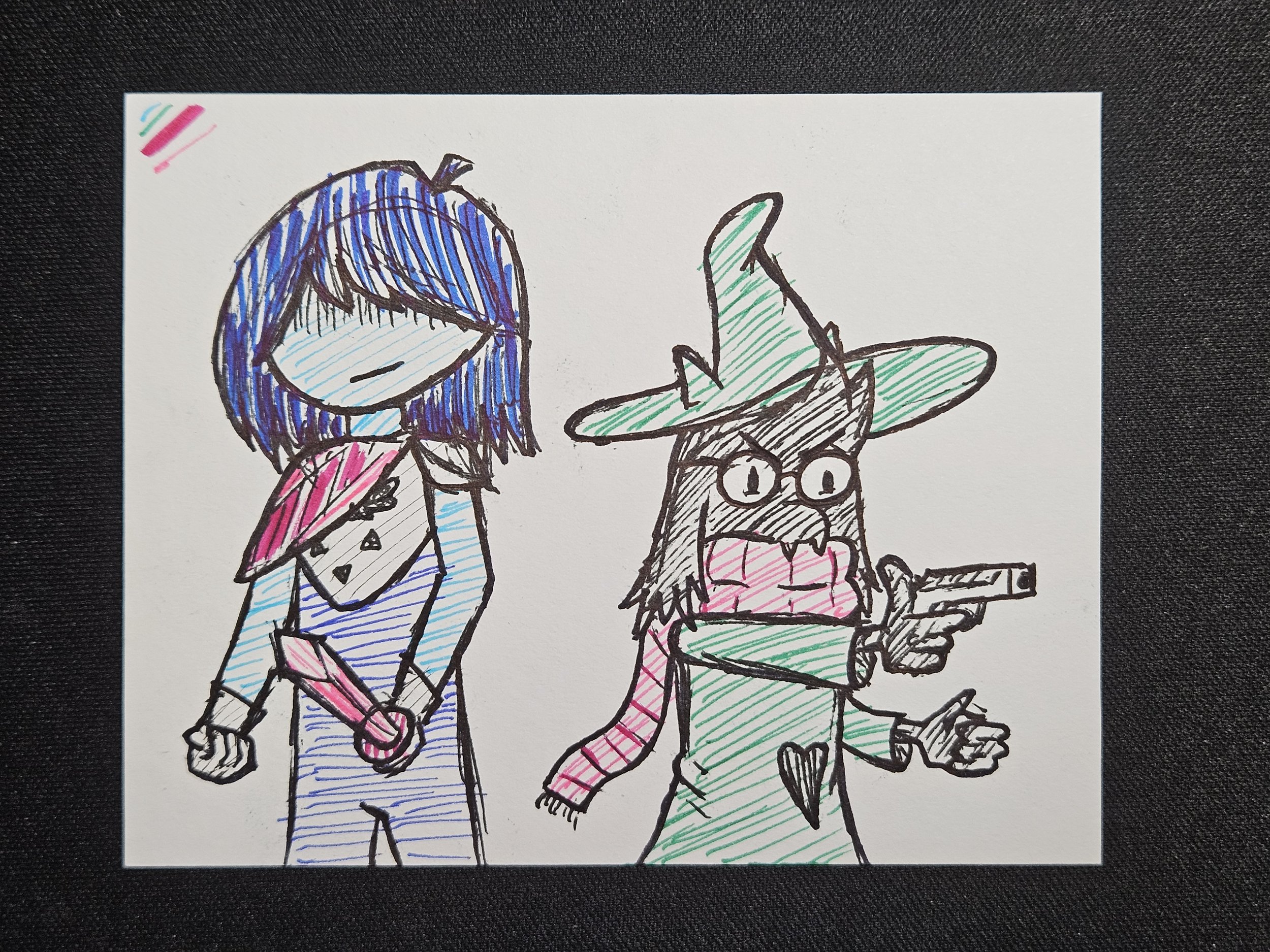 loved giving ralsei guns