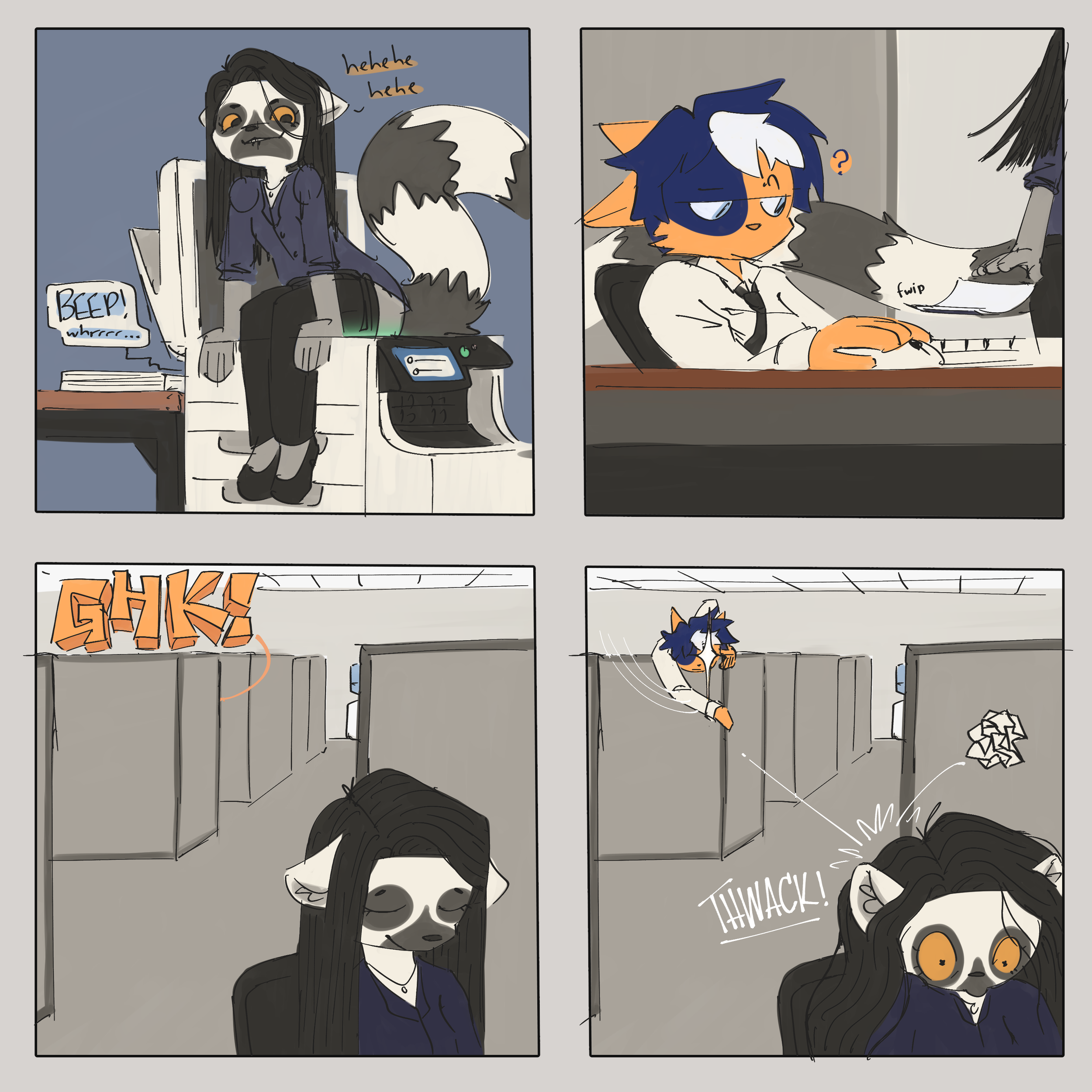 autumn + frisk comic