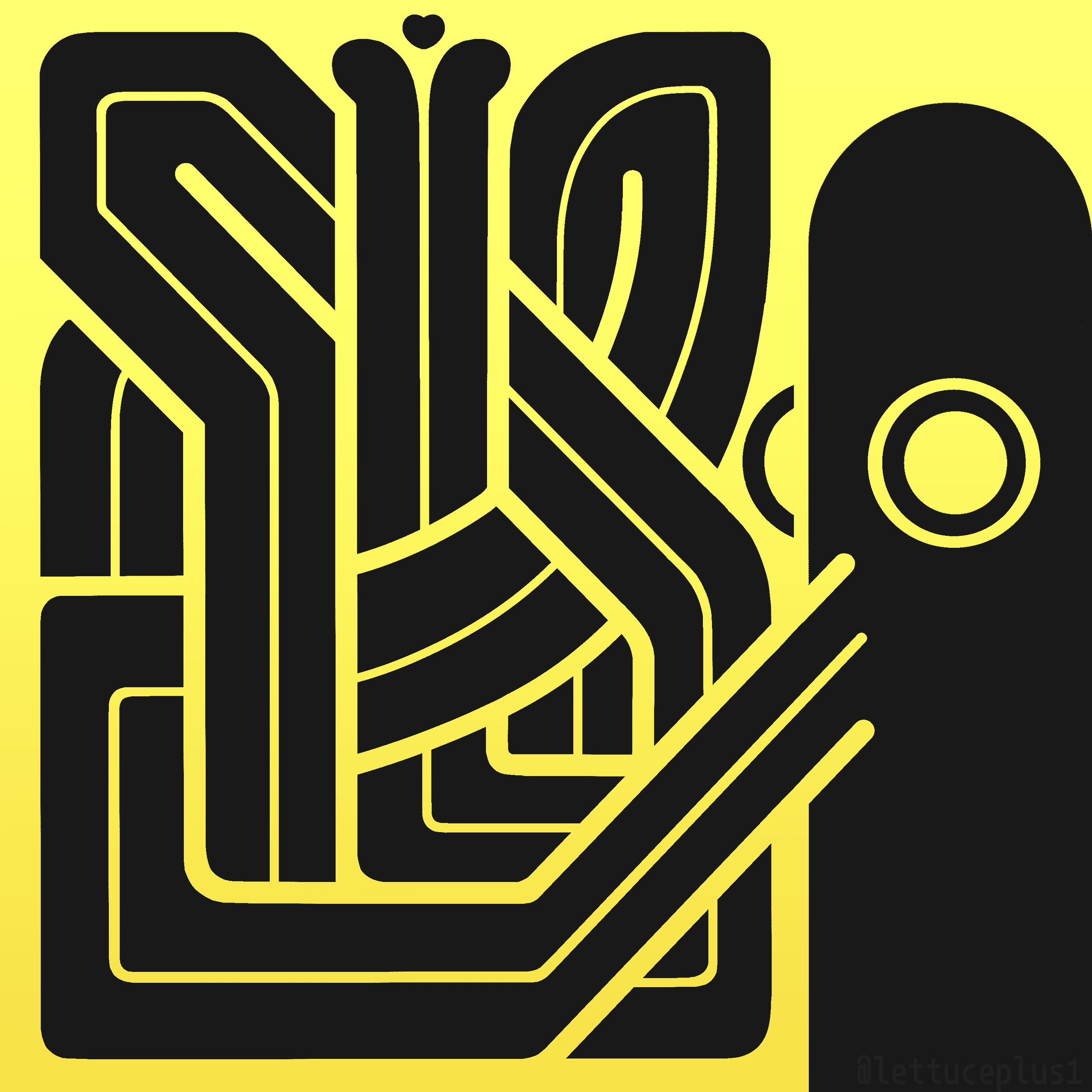 bowling ribboning yellow