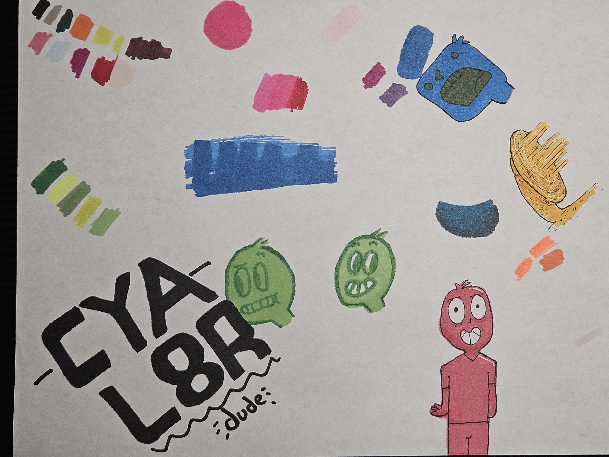 got a case of Ohuhu alcohol markers for christmas. i absolutely loved them