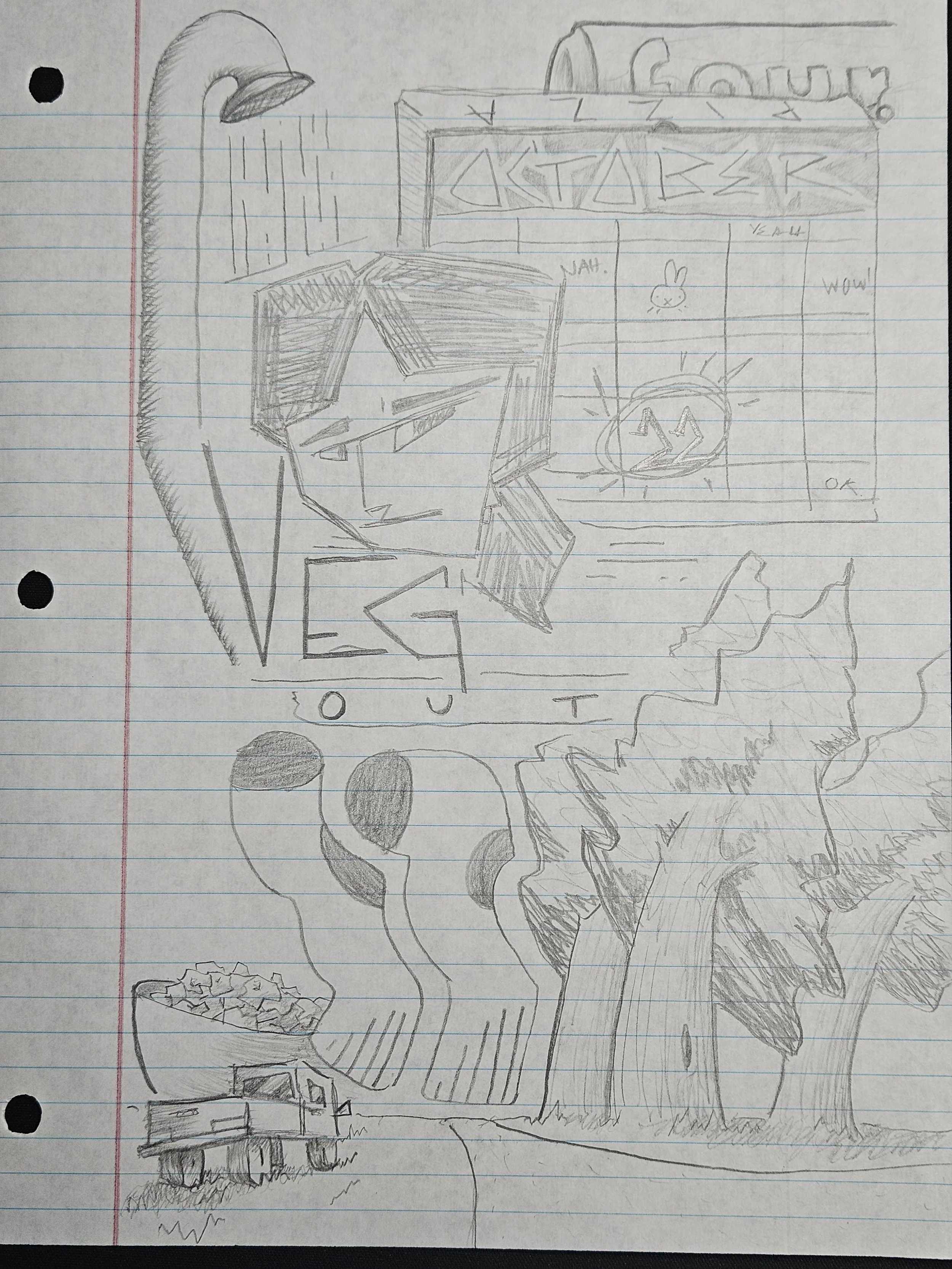 underscores - veg out