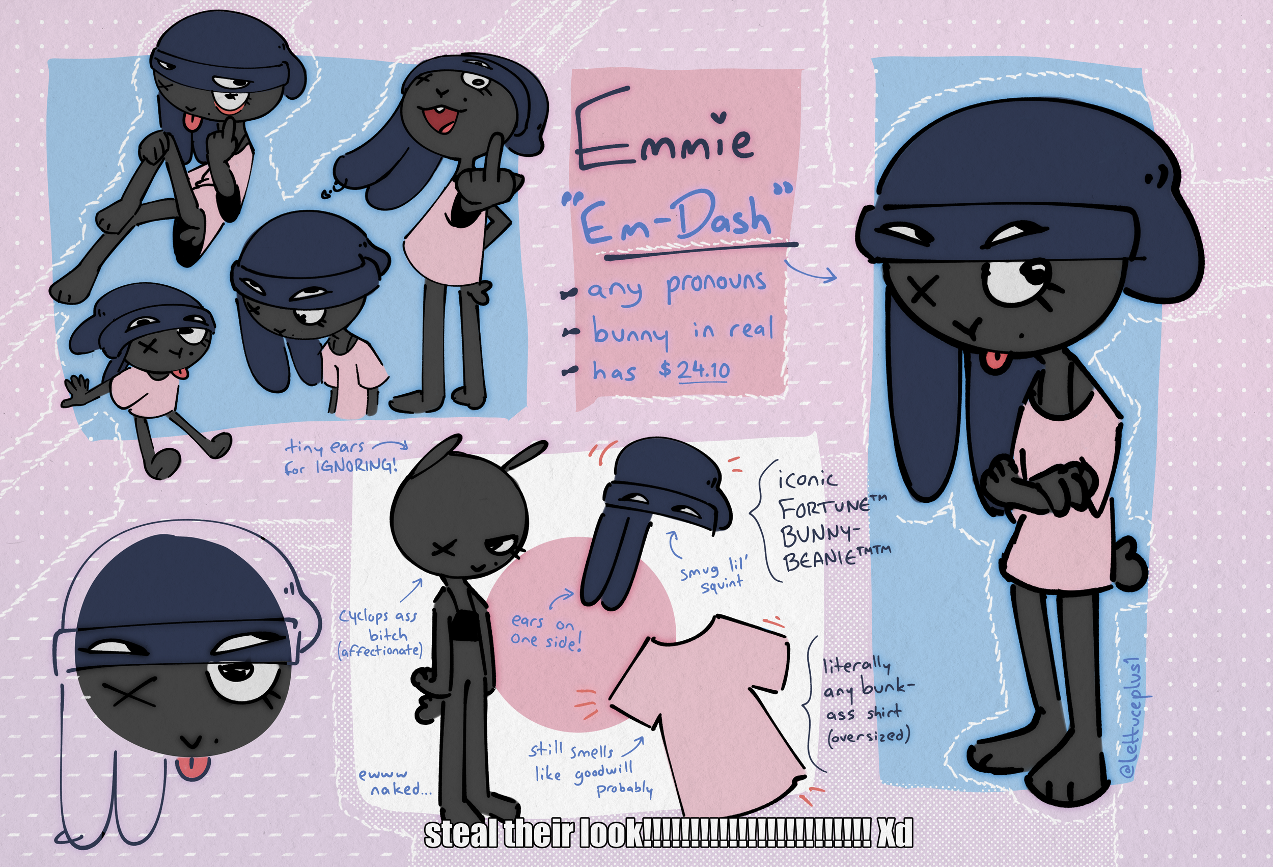 em-dash (underscord mascot contest)