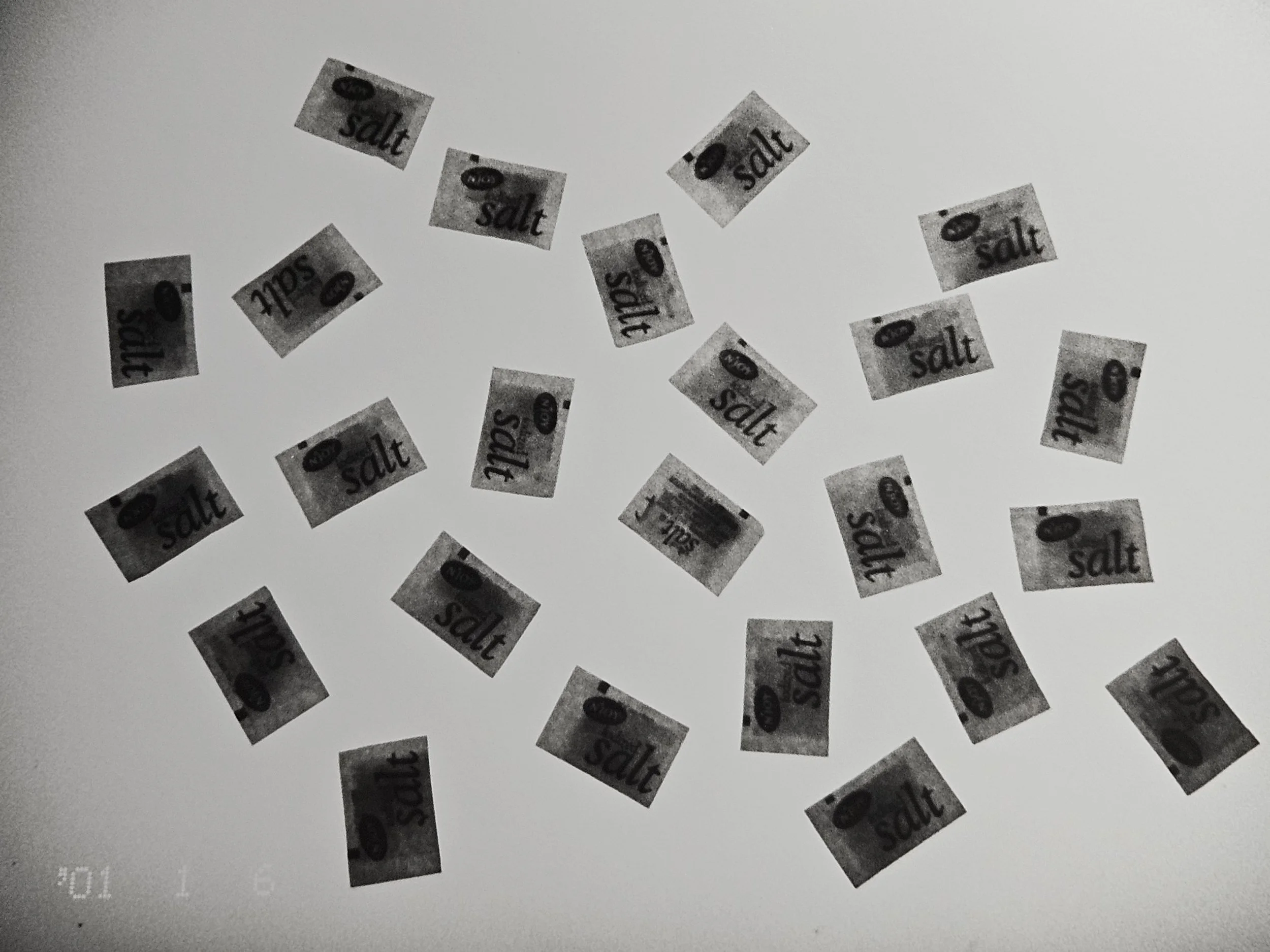 light table salt (film photo)