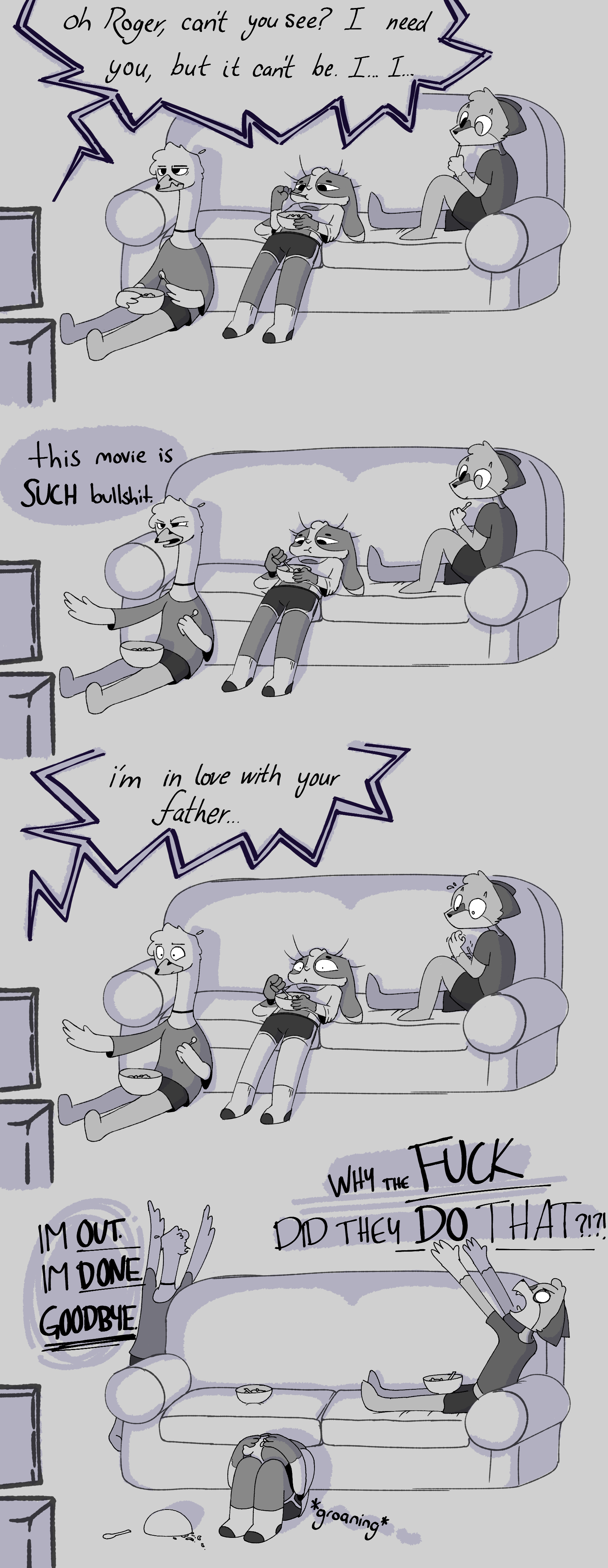 macky cheese trio movie night