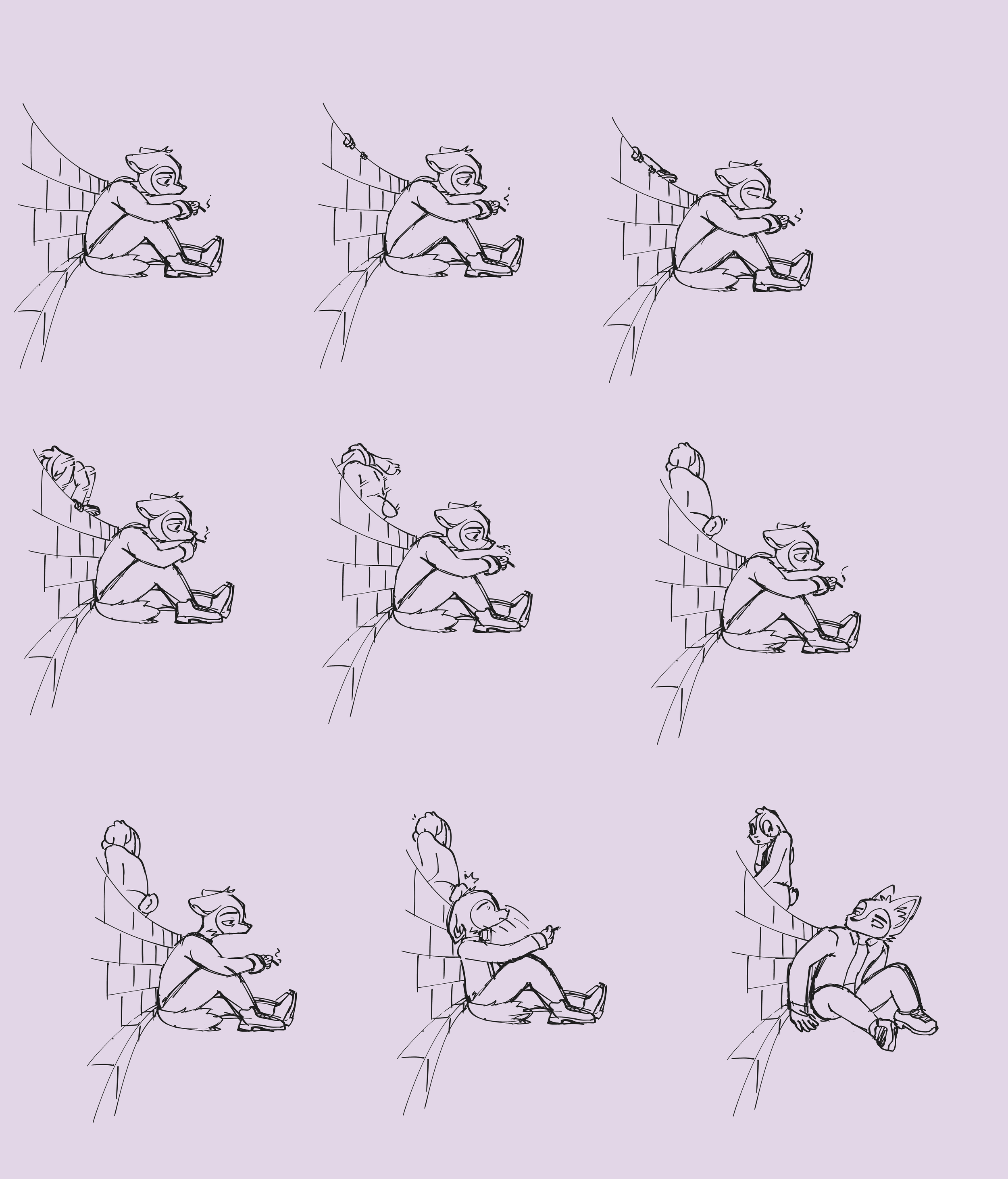 unfinished ruby + smokey meeting comic