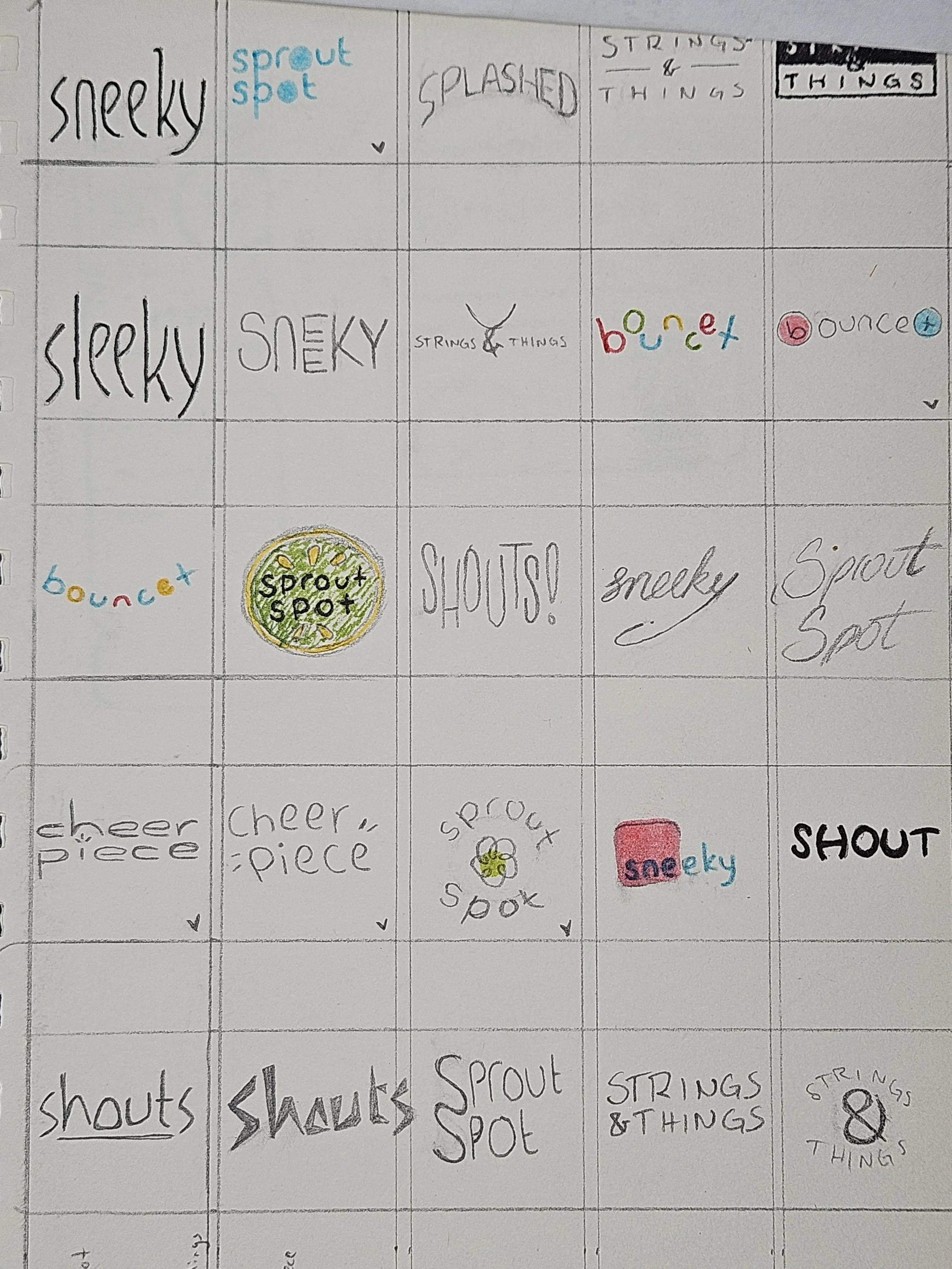 graphic design 2 - clothing logo concepts