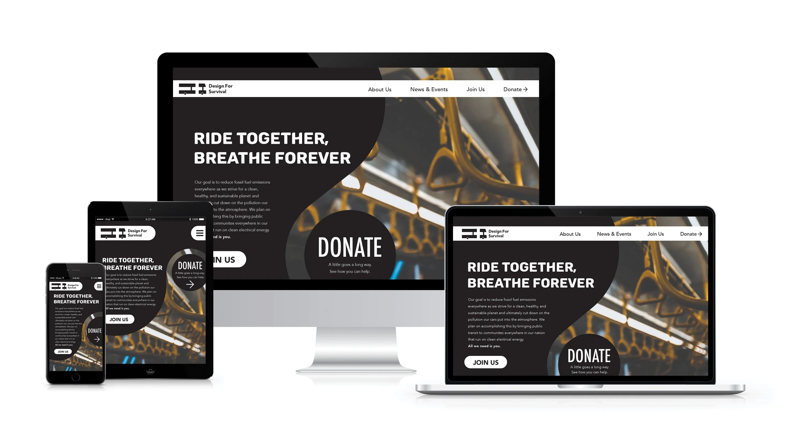 Design for Survival Web Layout