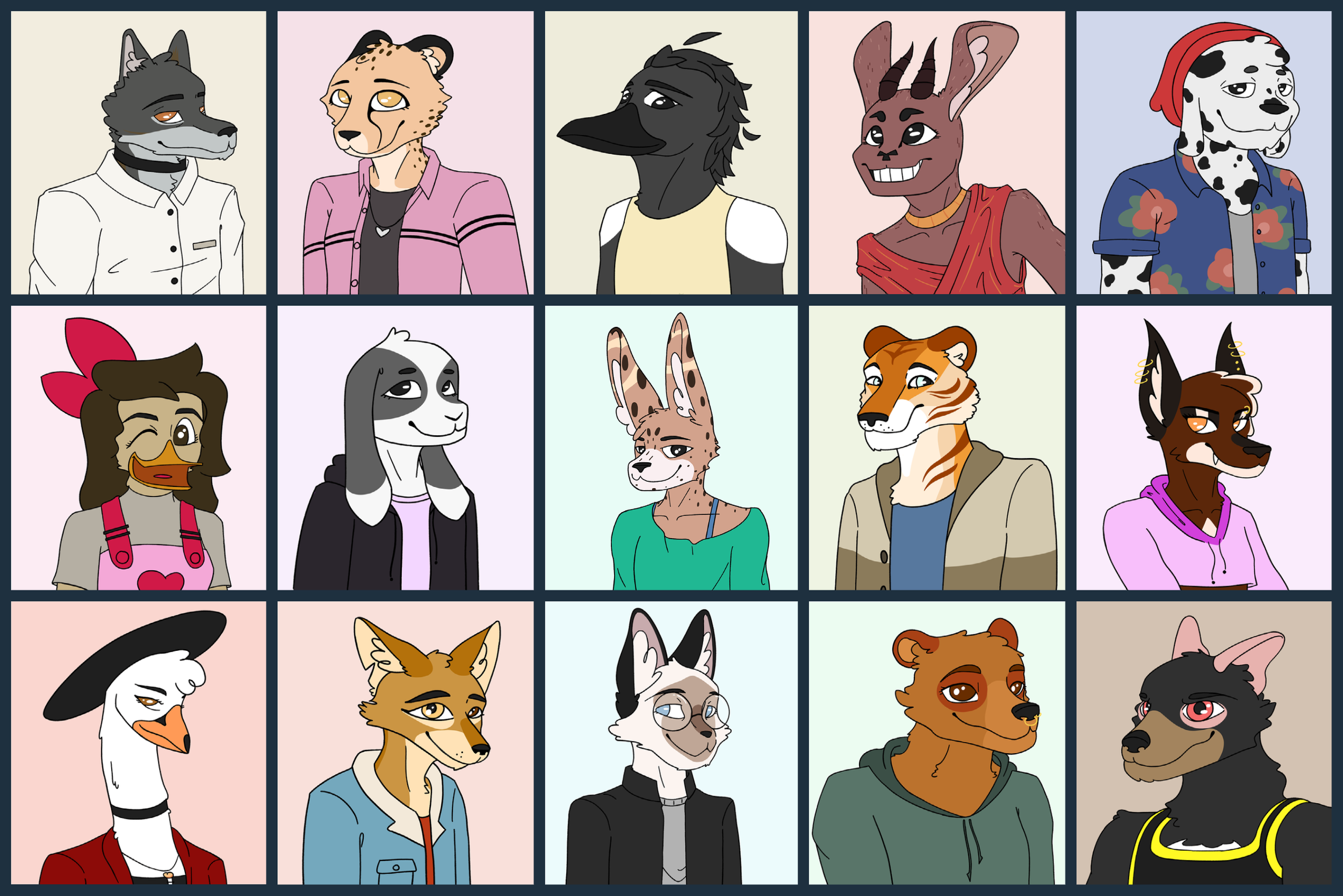 Blades of Furry OCs Gift Art
