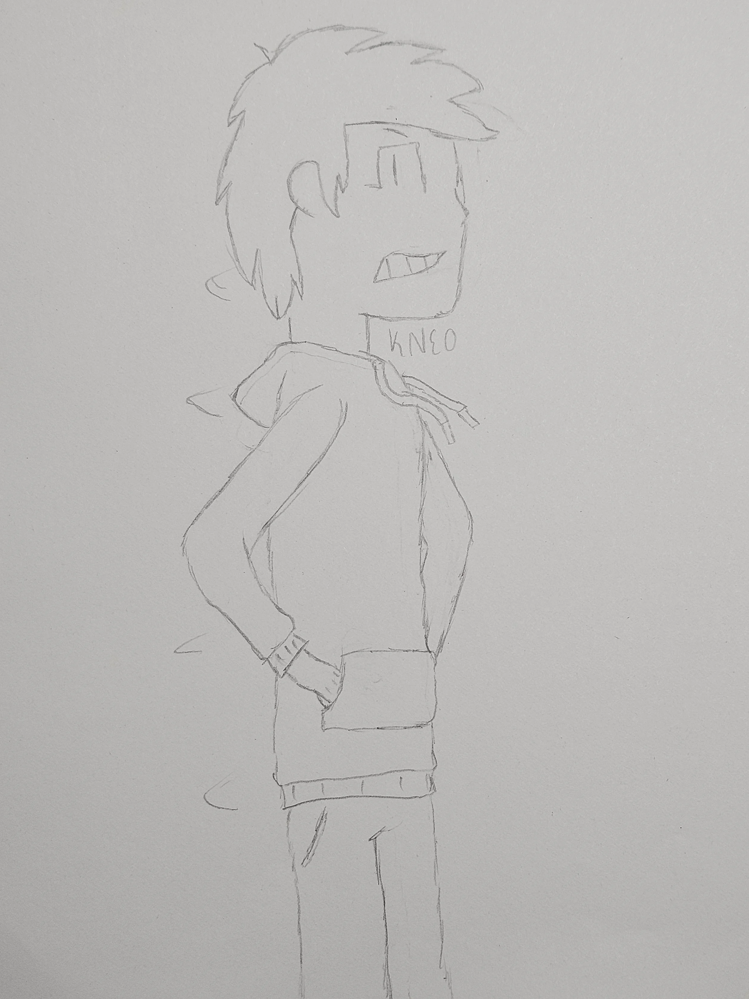 supposed to be me? i was still trying to rock Kneo for some reason