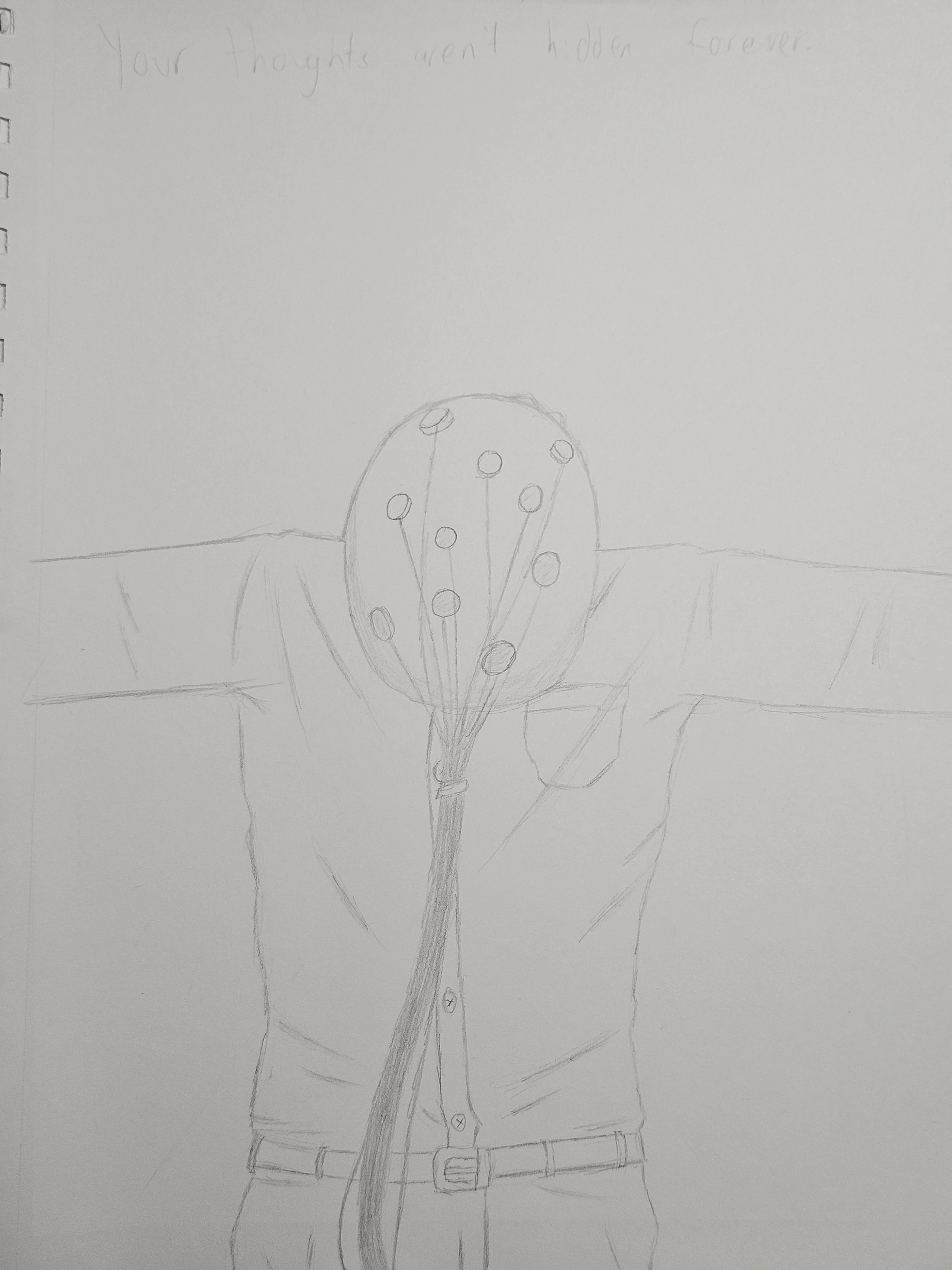 i sat on my front porch for a few hours and drew this, somehow i think it finally got me over the weird episode i was having