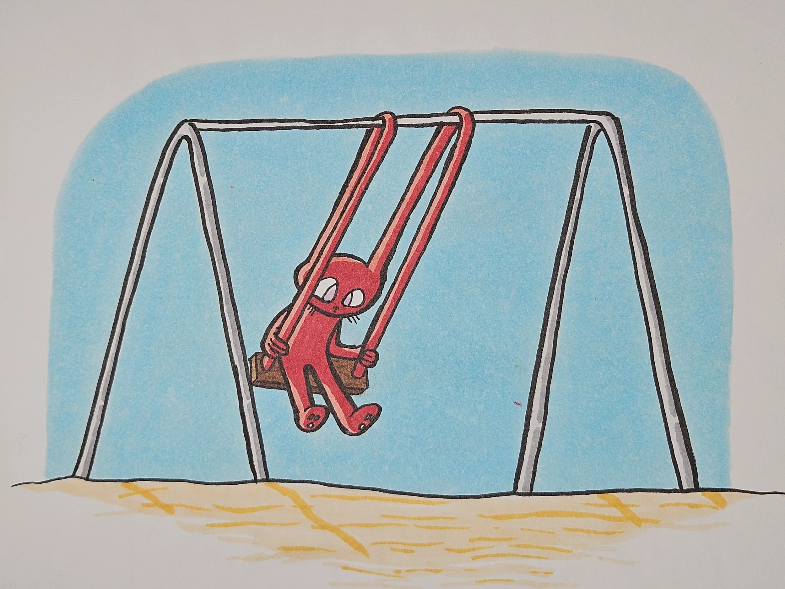 Inktober: Swing