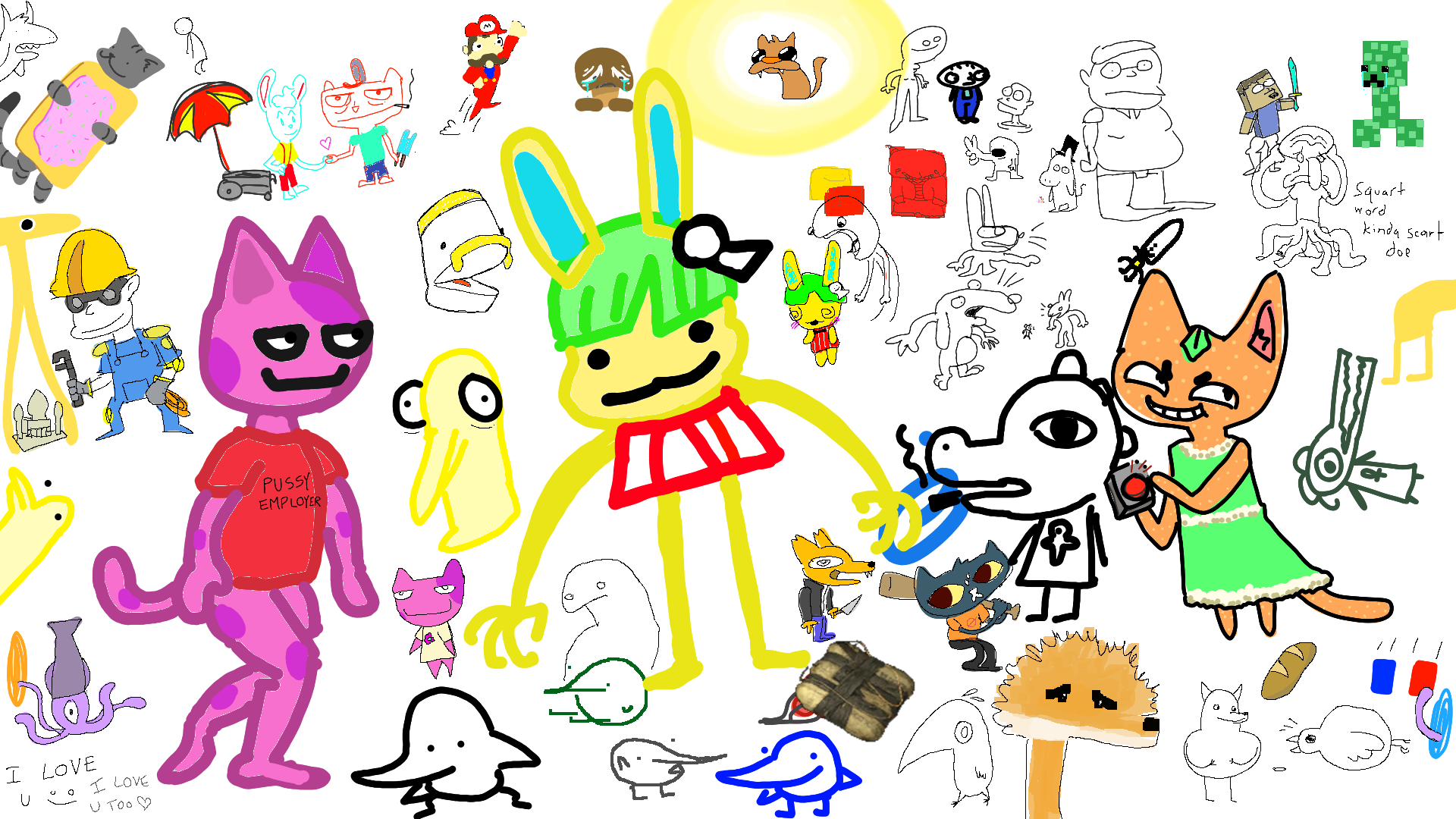 open canvas w/ hubby