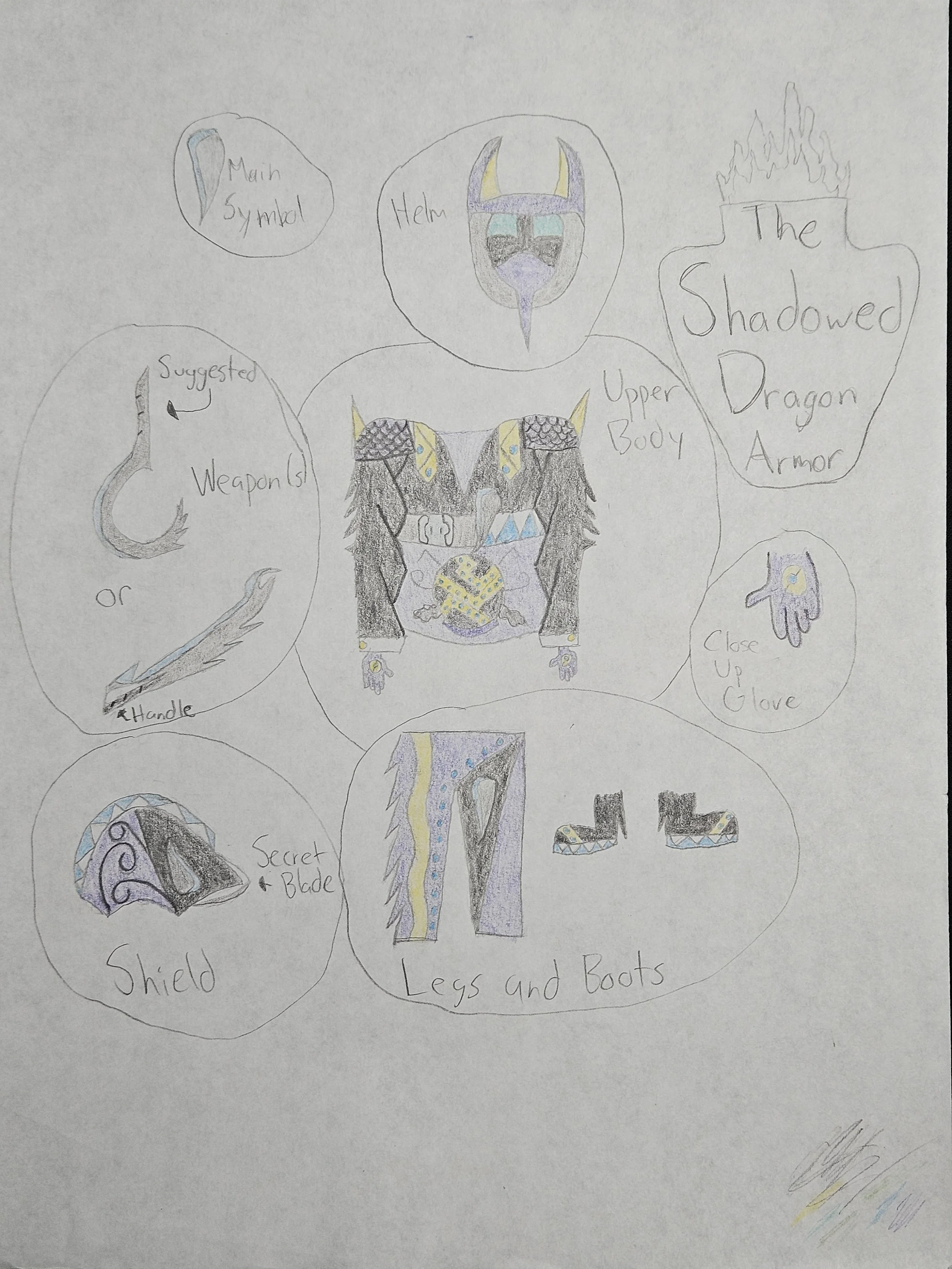 Knights & Dragons armor contest